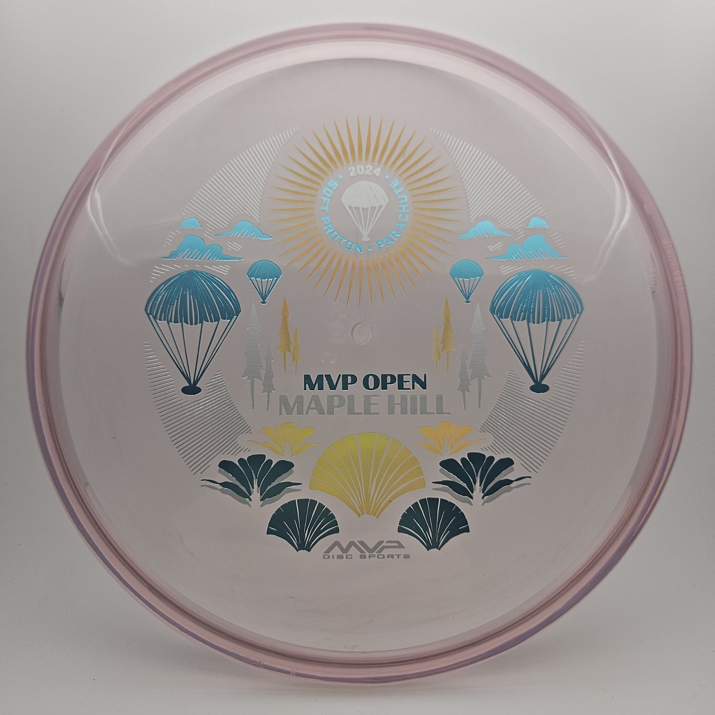 #8324 153g Pink, MVP Open 2024 Proton Soft Parachute - MVP Open 2024