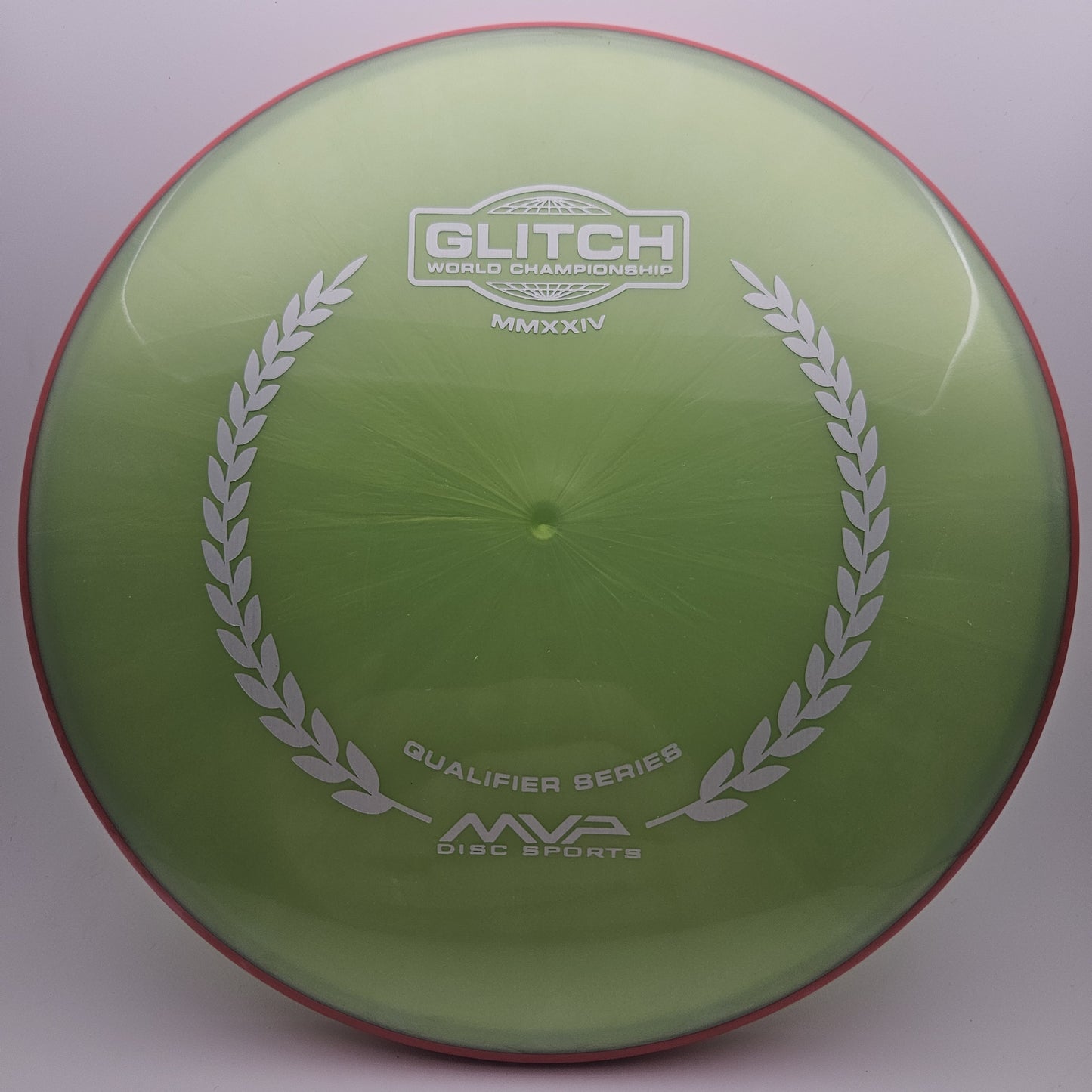 #7167 153g Olive / Red, Glitch WCQ Plasma Soft Pitch