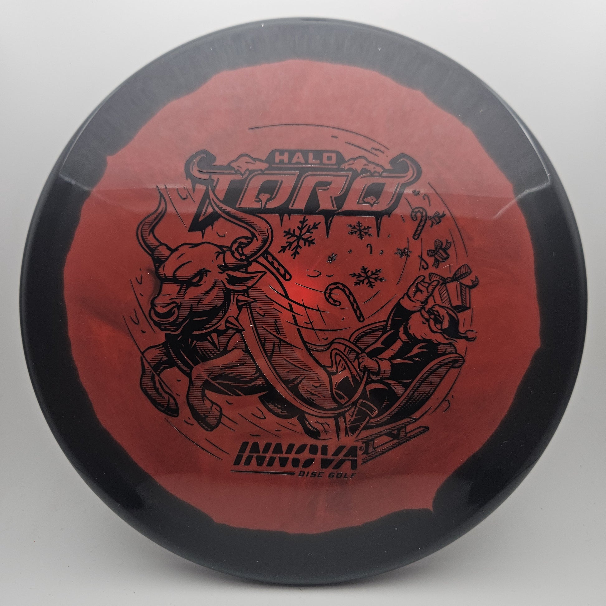 #9546 174g Red / Black Halo Star Toro