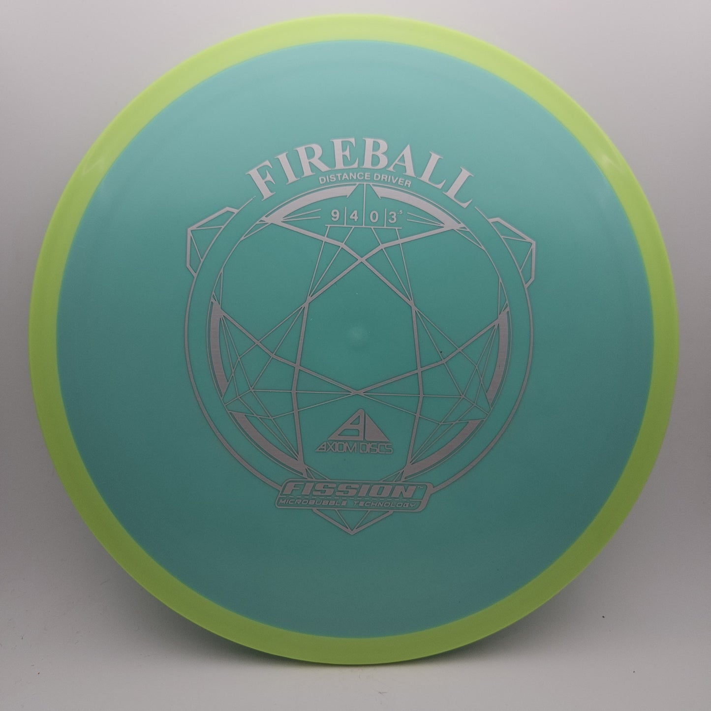 #9927 159g Teal / Green Fission Fireball