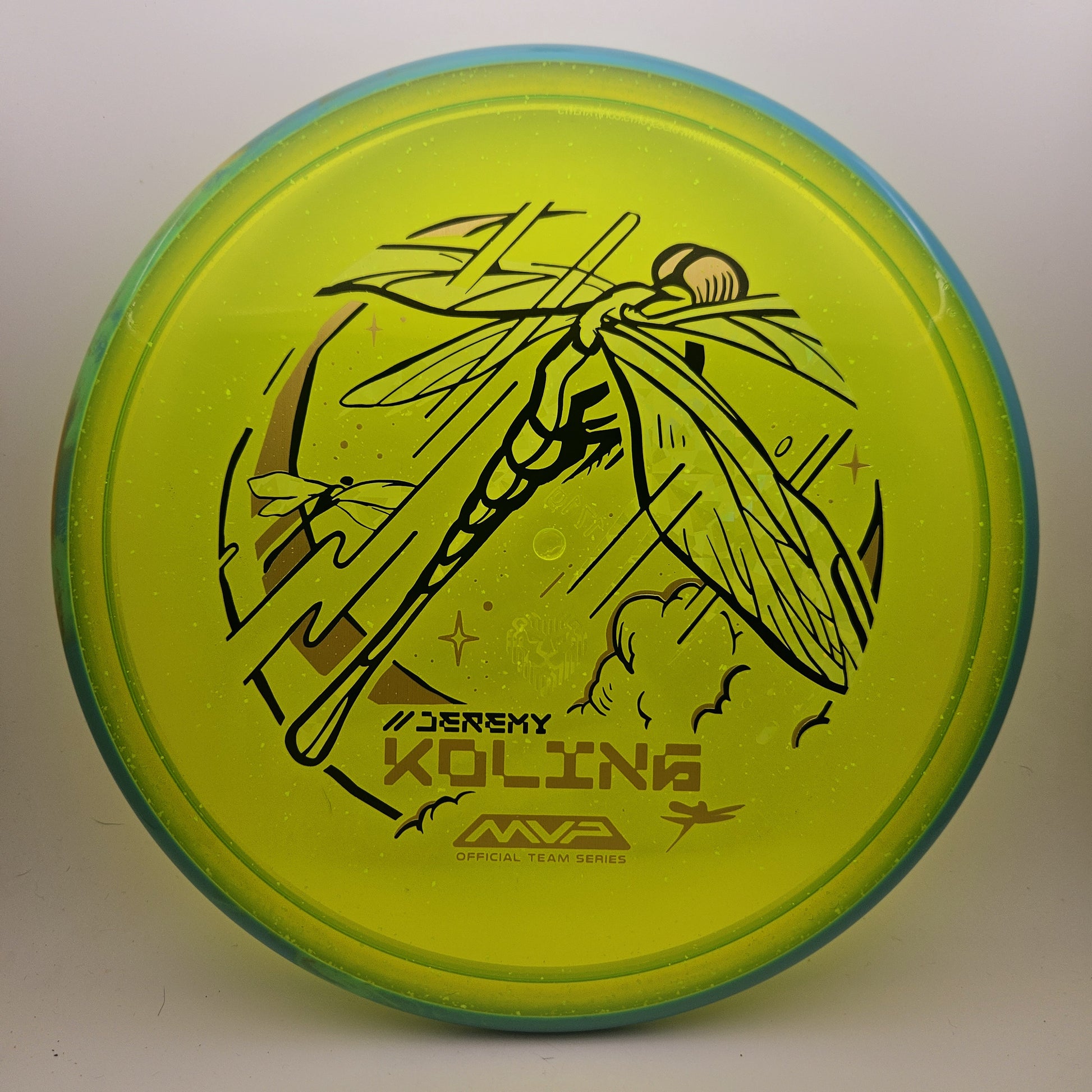 #10752 171g Green / Blue/Green, Jeremy Koling Tour Series Particle Glow Proton Tempo - Jeremy Koling Tour Series