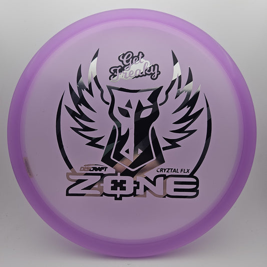 #10087 173-174g Purple, Checkered Foil, Get Freaky CryZtal Flx Zone