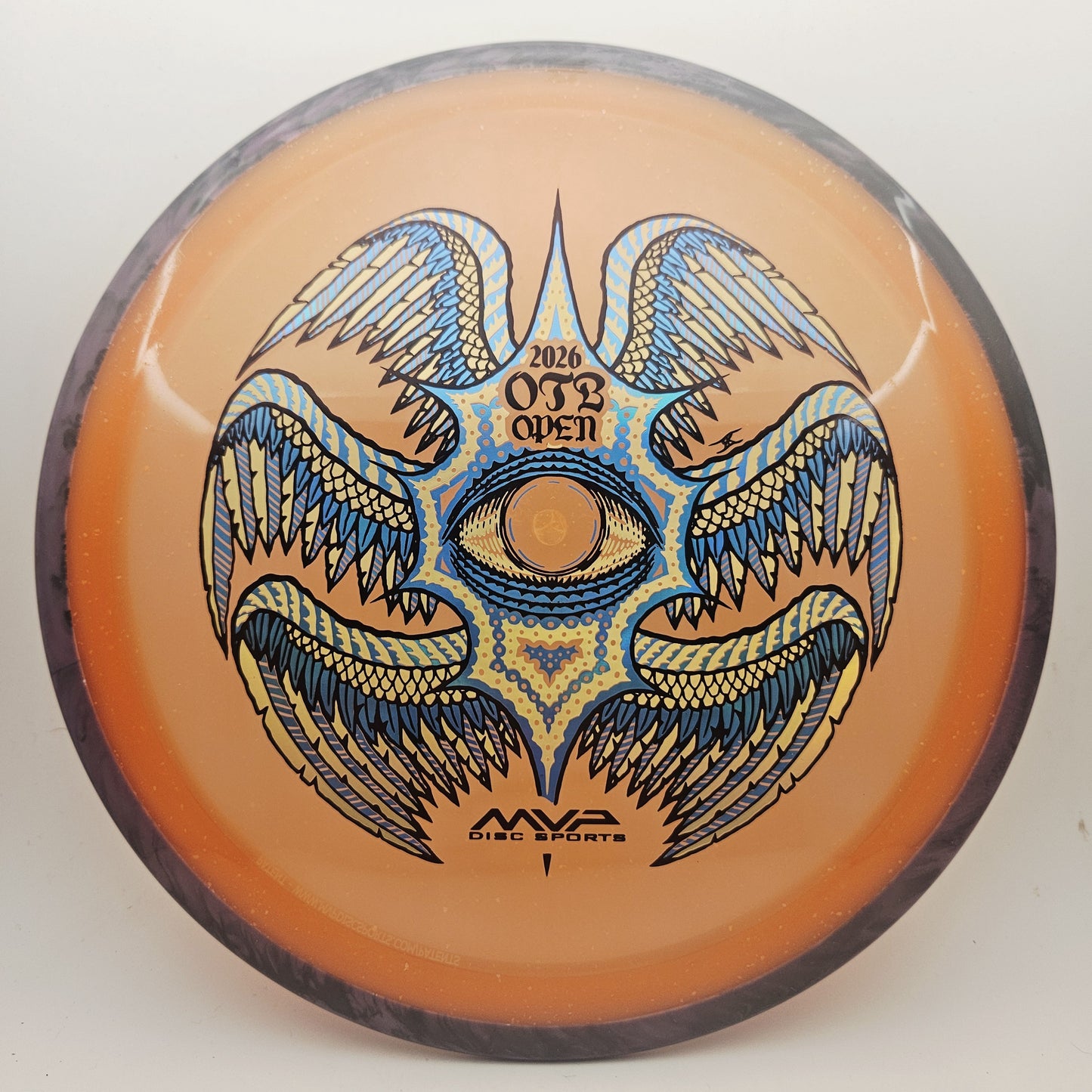 #18969 174g Orange / Black, OTB Open Particle Proton Soft Rhythm - OTB Open