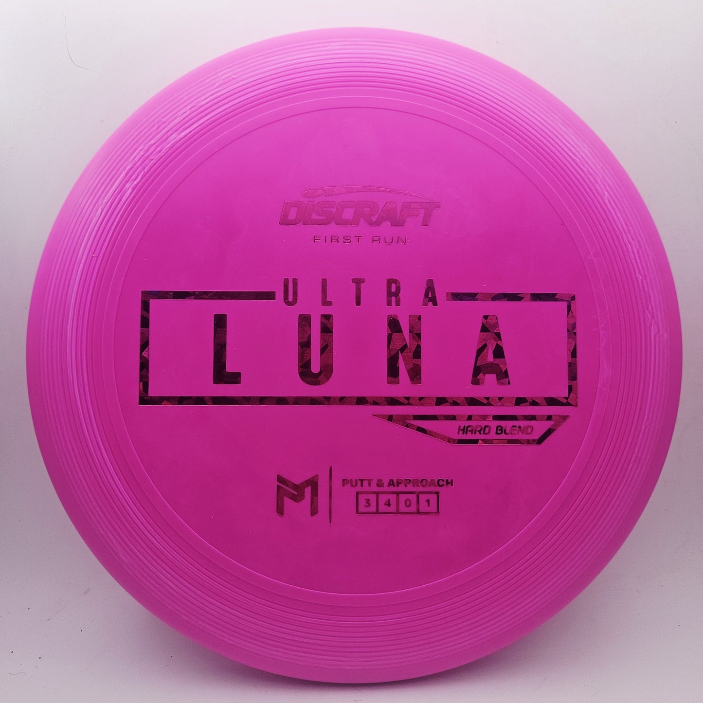 #20050 173g Pink, First Run Putter Hard Ultra Luna - First Run