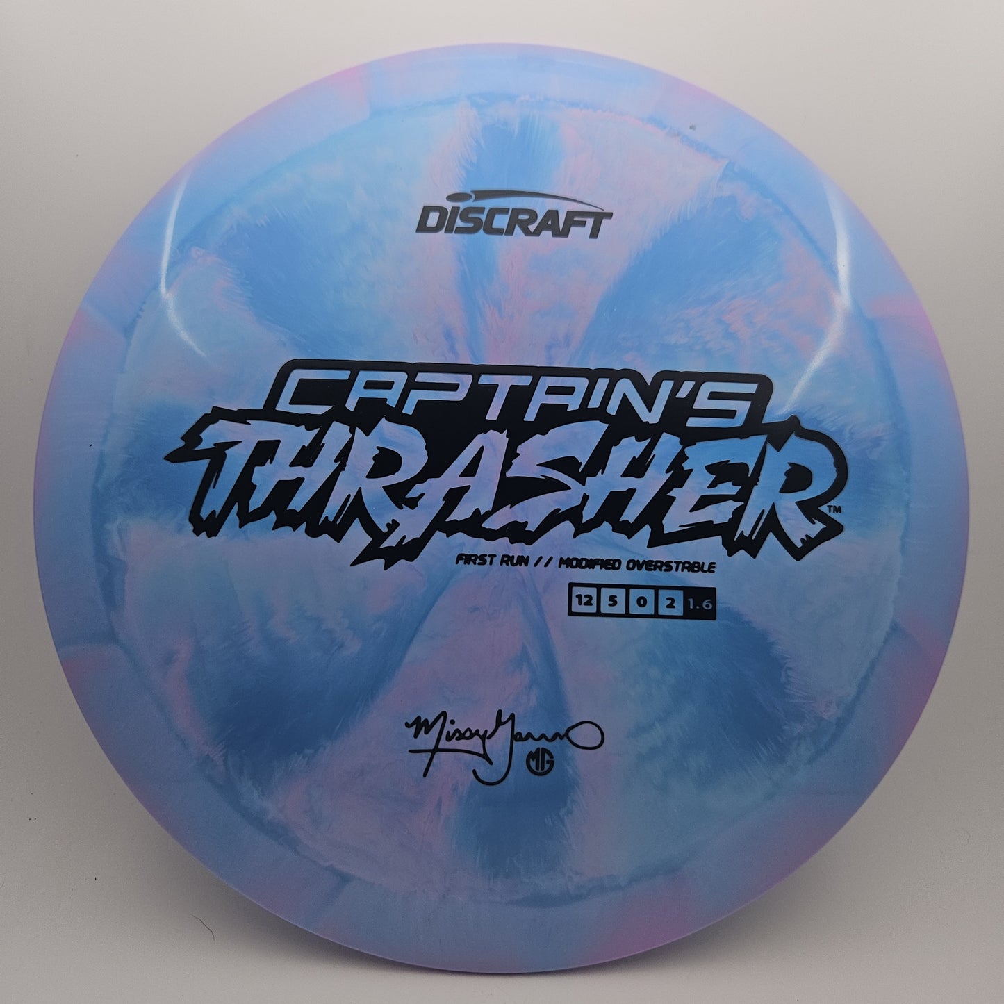 #7602 173-174g Blue / Purple, Missy Gannon Missy Gannon Captain's Thrasher - Special Blend ESP