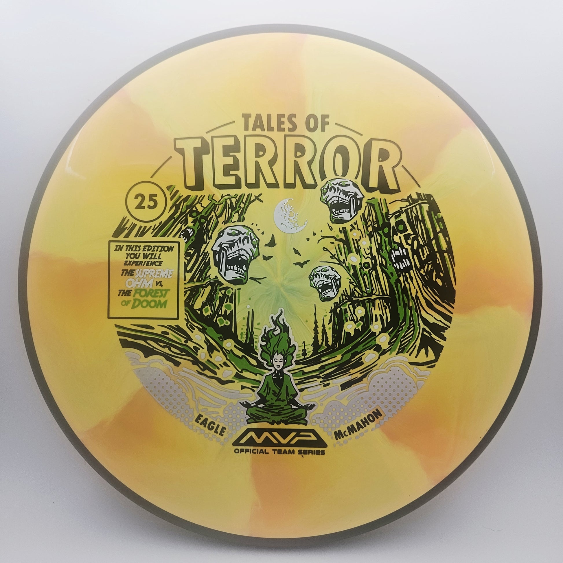#15482 172g Yellow / Orange, Tales of Terror - Halloween 2025 - Eagle McMahon Cosmic Neutron Ohm