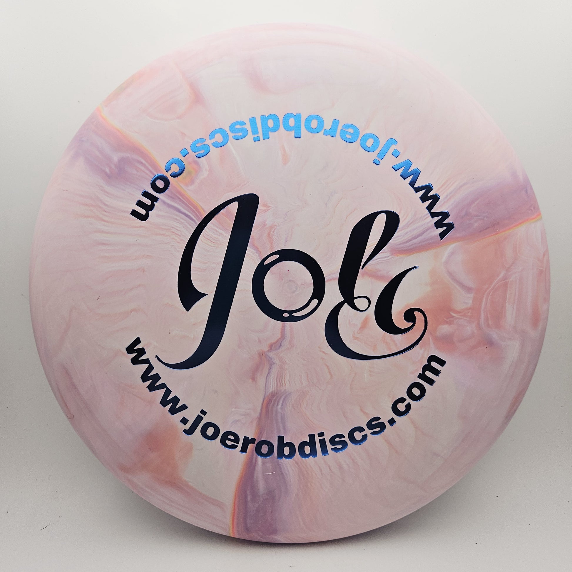 #15287 173-174g Pink, Blue Foil, JRDG JRDG CT Swirl Luna
