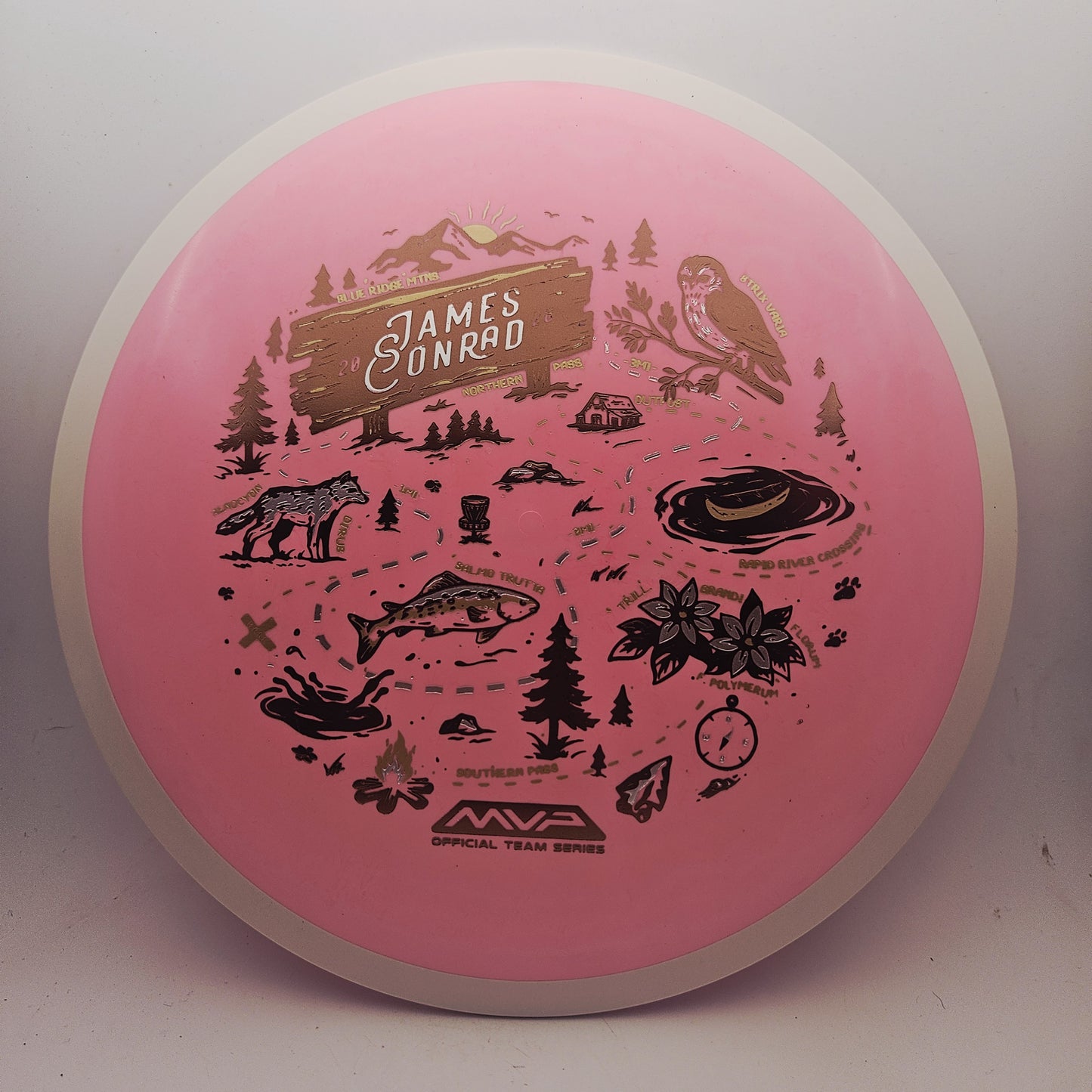 #18882 160g Pink, James Conrad Team Series Fission Trail - James Conrad Team Series