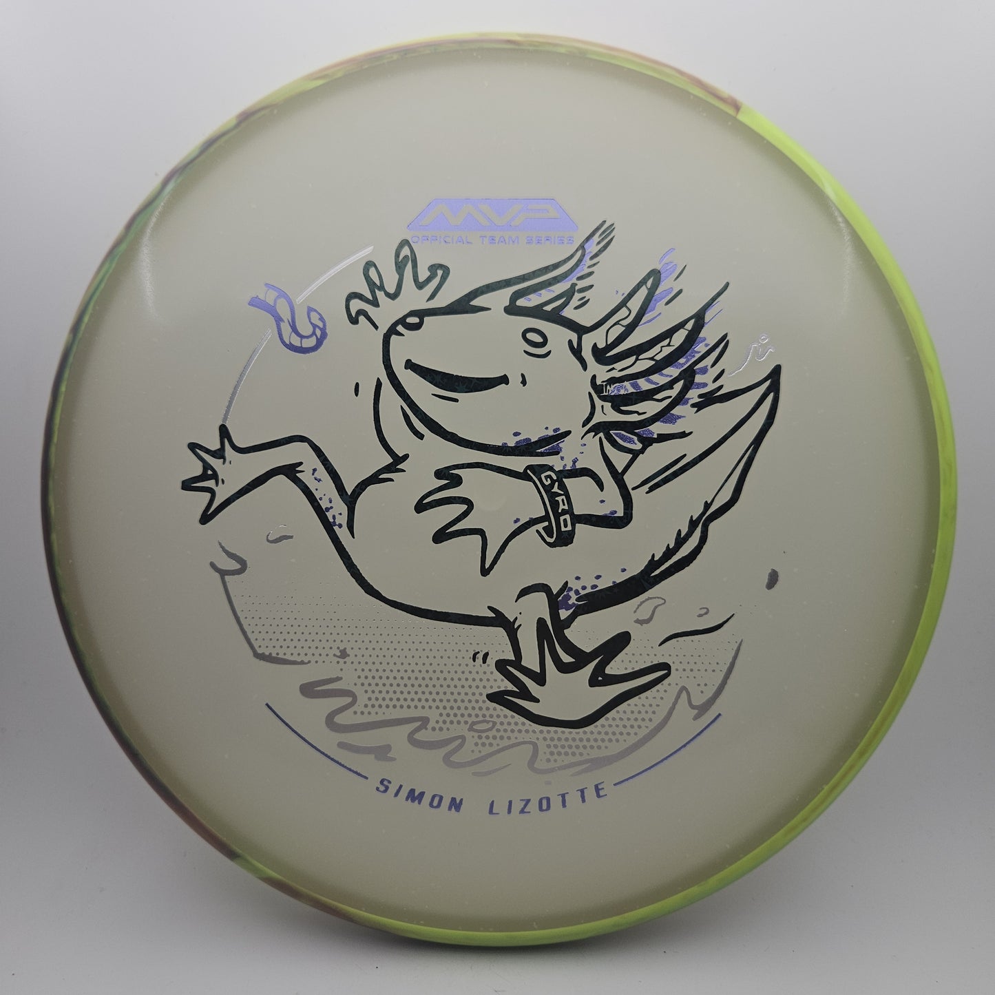 #16303 173g Green / Blue Glow, Simon Lizotte Tour Series Particle Eclipse Pixel