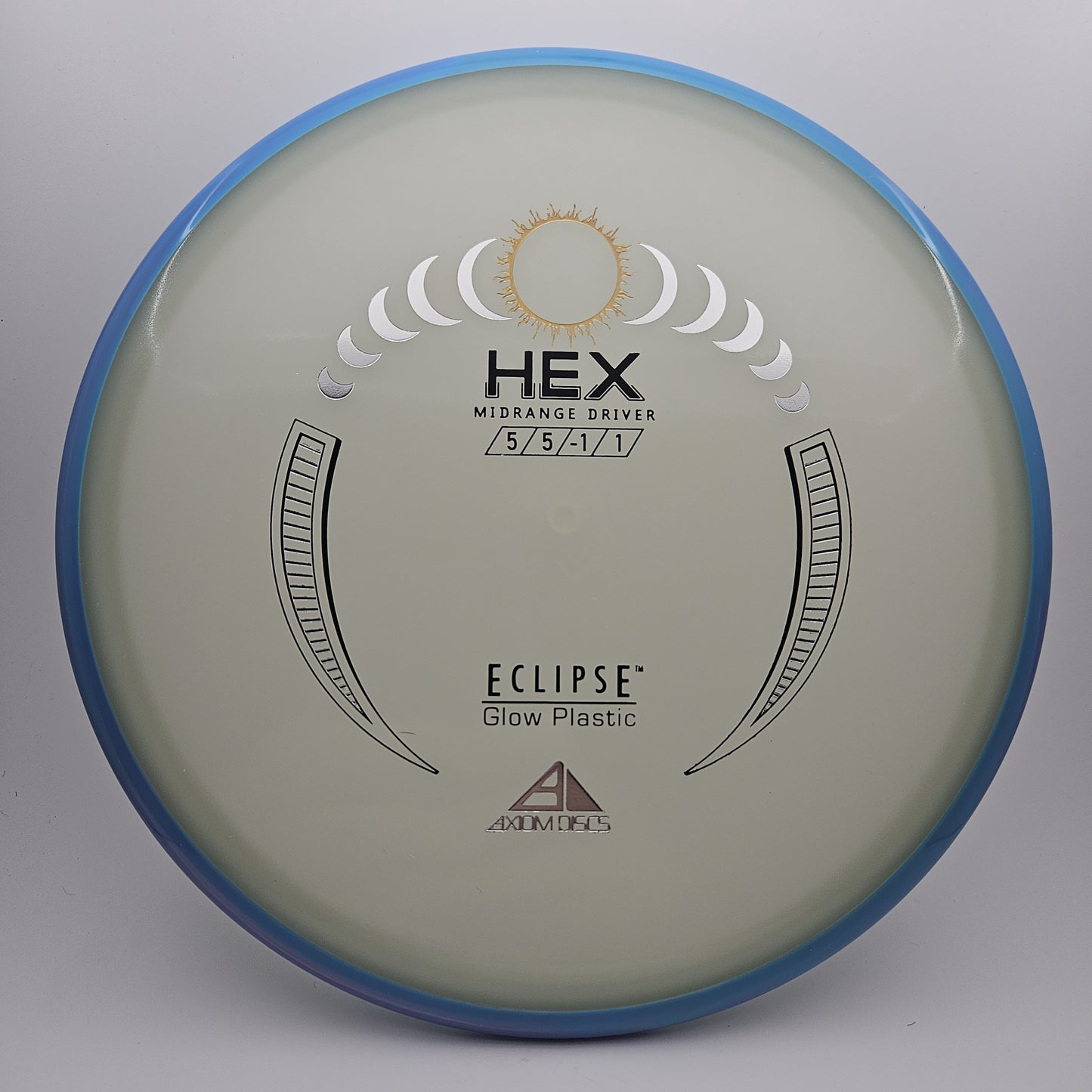 #7019 176g Glow / Blue Eclipse Hex