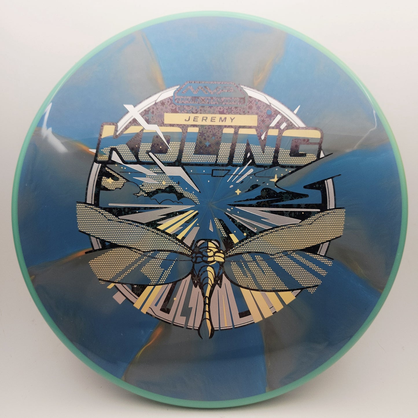 #18479 167g Purple / Green, Jeremy Koling Team Series Cosmic Neutron Tempo - Jeremy Koling Team Series