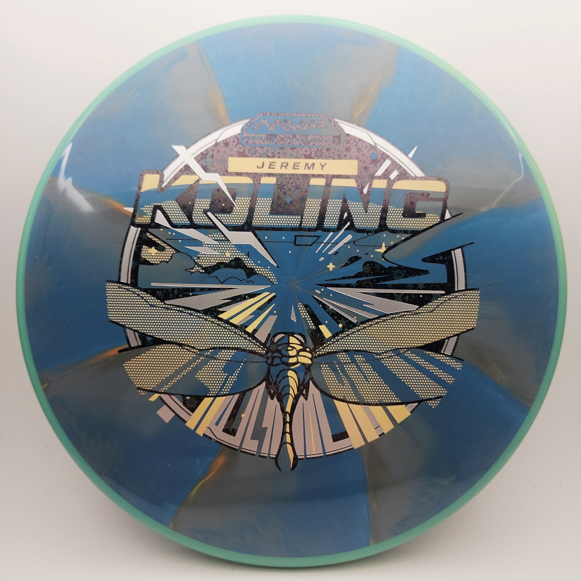 #18479 167g Purple / Green, Jeremy Koling Team Series Cosmic Neutron Tempo - Jeremy Koling Team Series