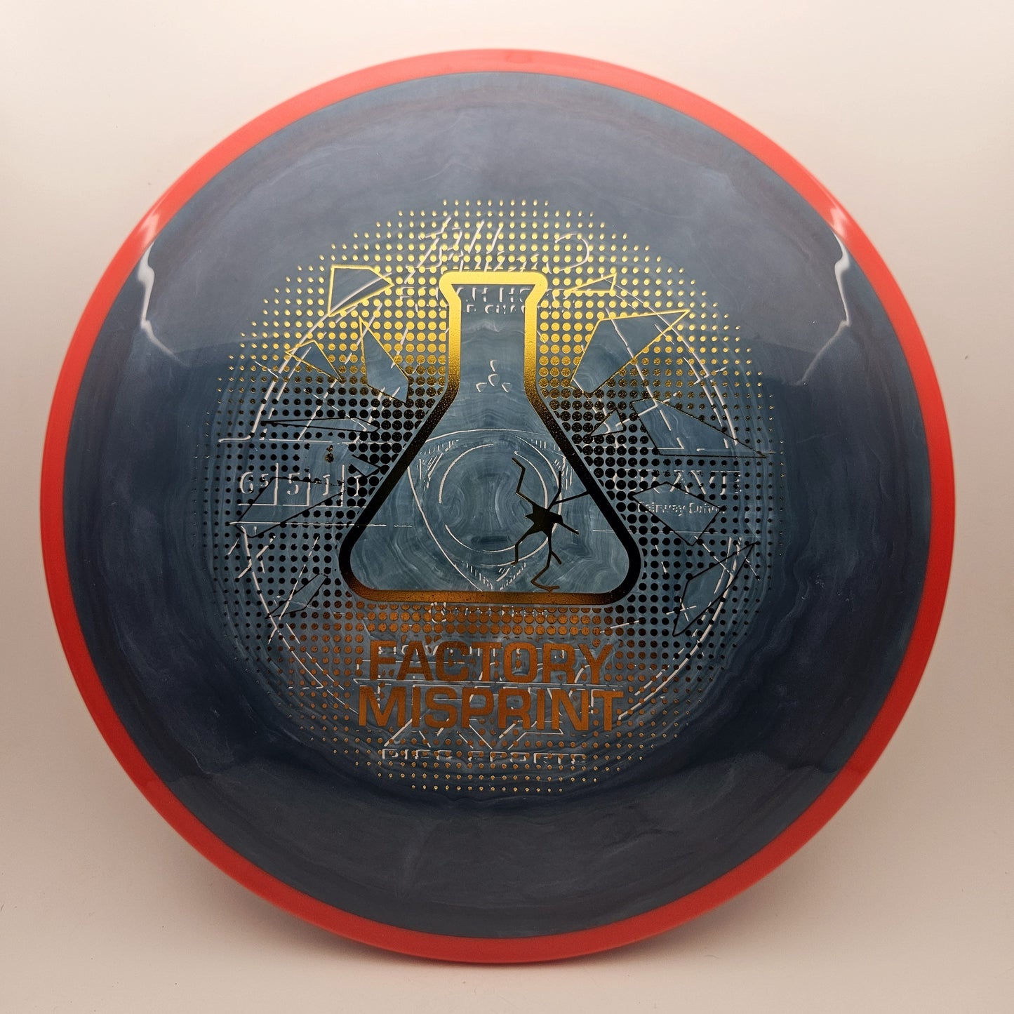 #12677 161g Blue / Red, Misprint Neutron Crave - Misprint