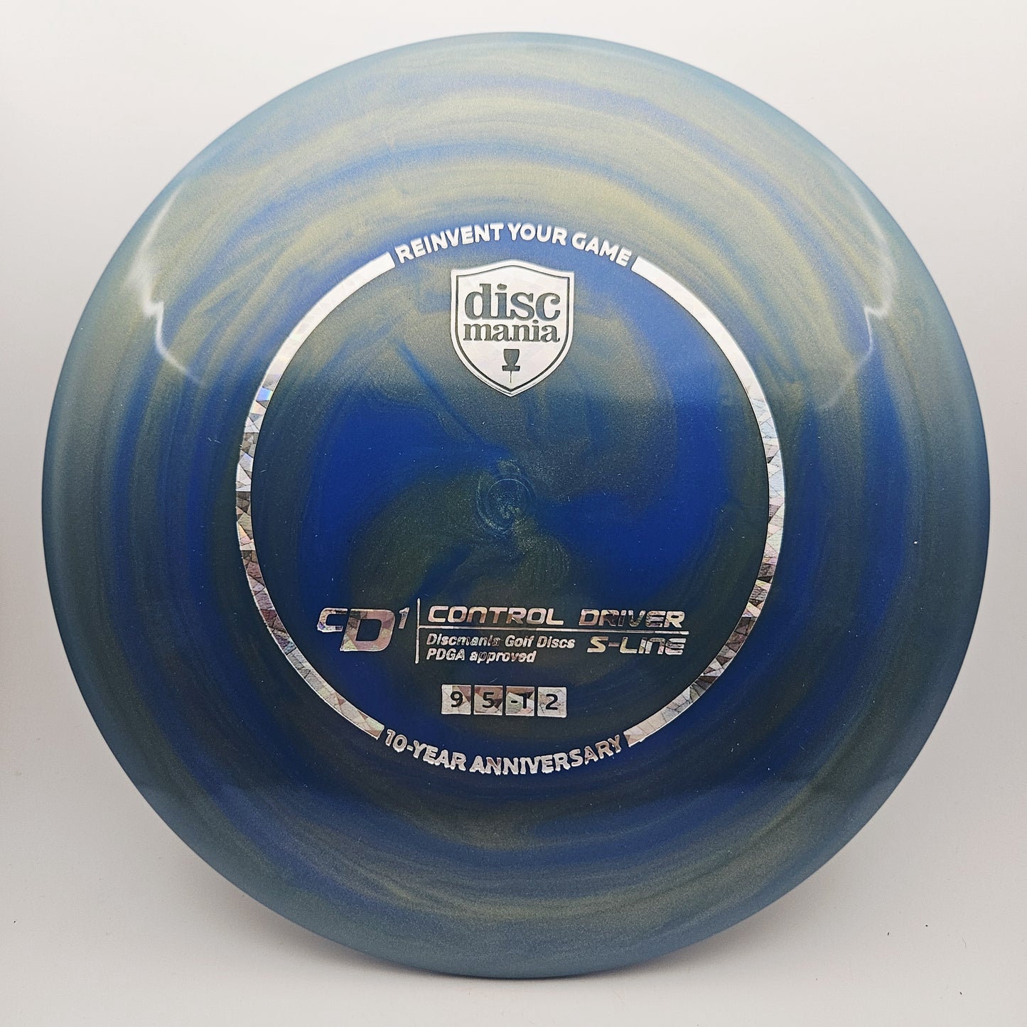 #15279 174g Blue Swirl S-Line CD1