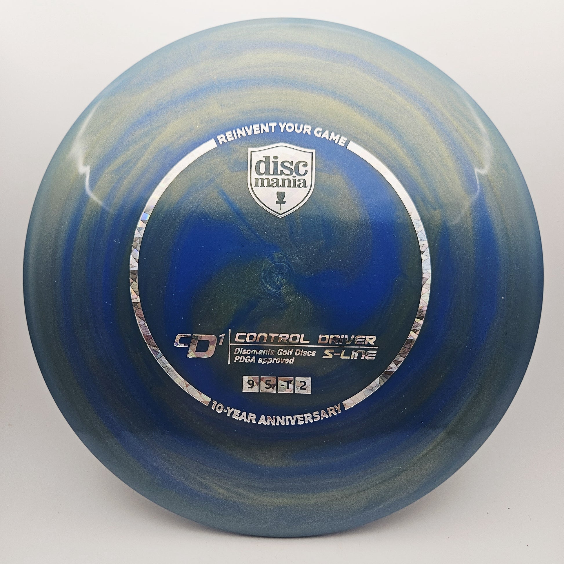 #15279 174g Blue Swirl S-Line CD1