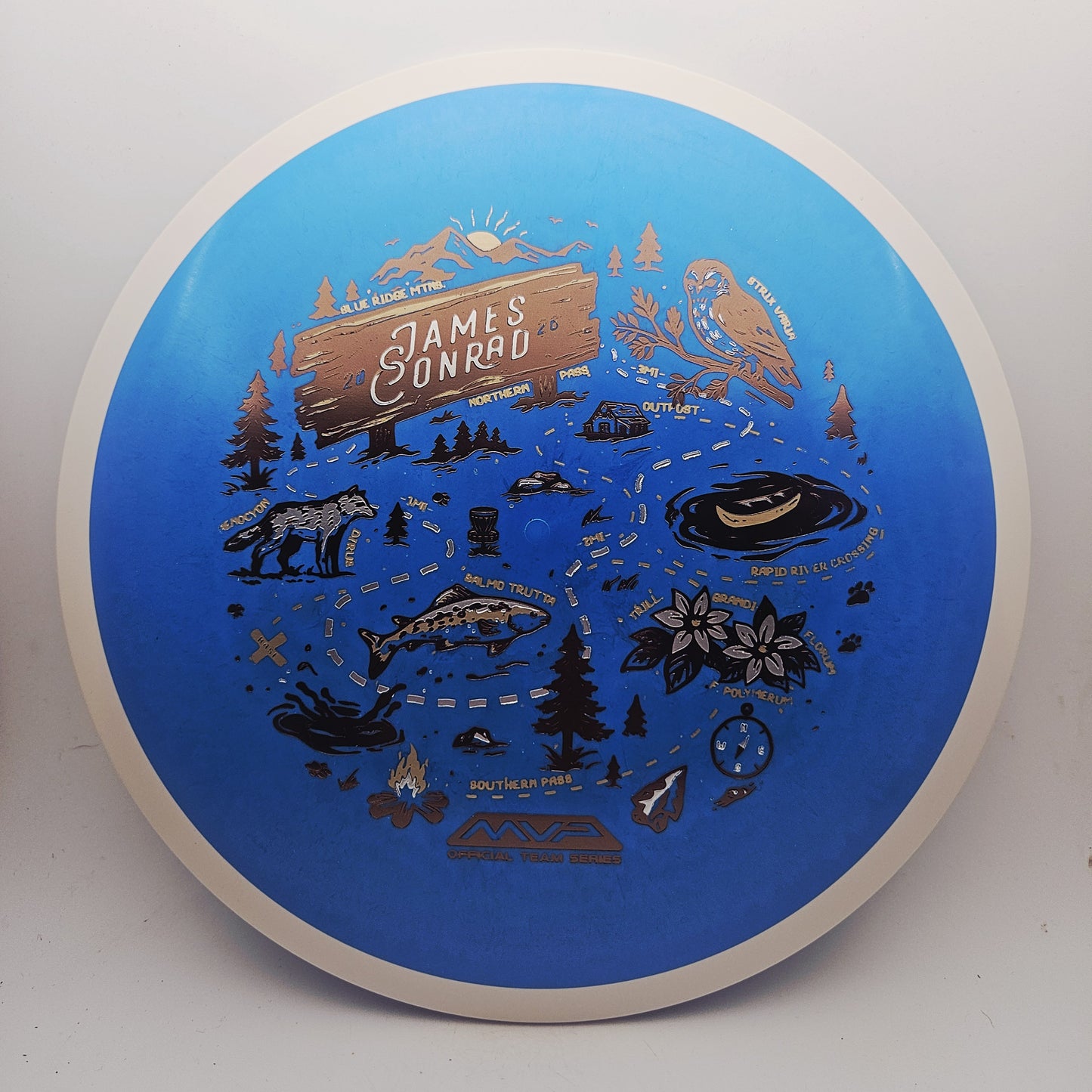 #18900 158g Blue, James Conrad Team Series Fission Trail - James Conrad Team Series