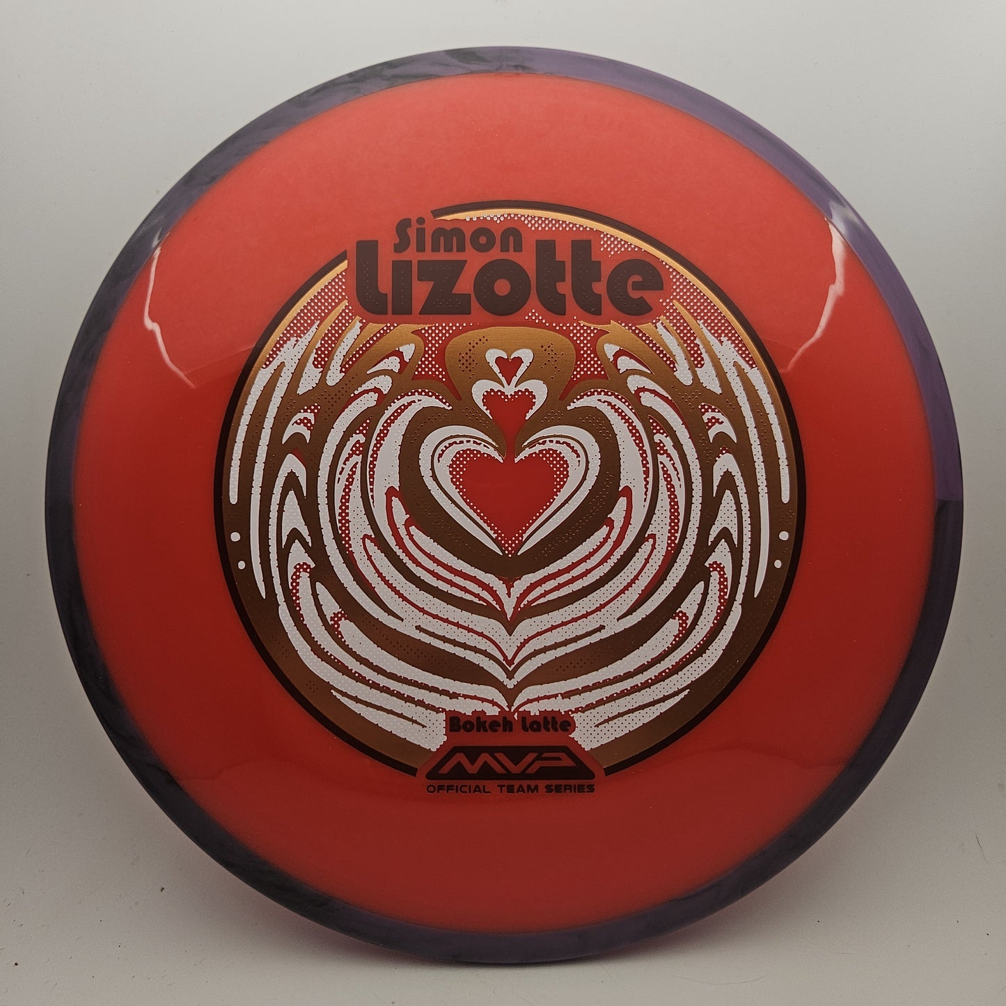 #18034 174g Red / Purple, Simon Lizotte Team Series - Bokeh Latte Neutron Bokeh - Simon Lizotte Team Series - Bokeh Latte