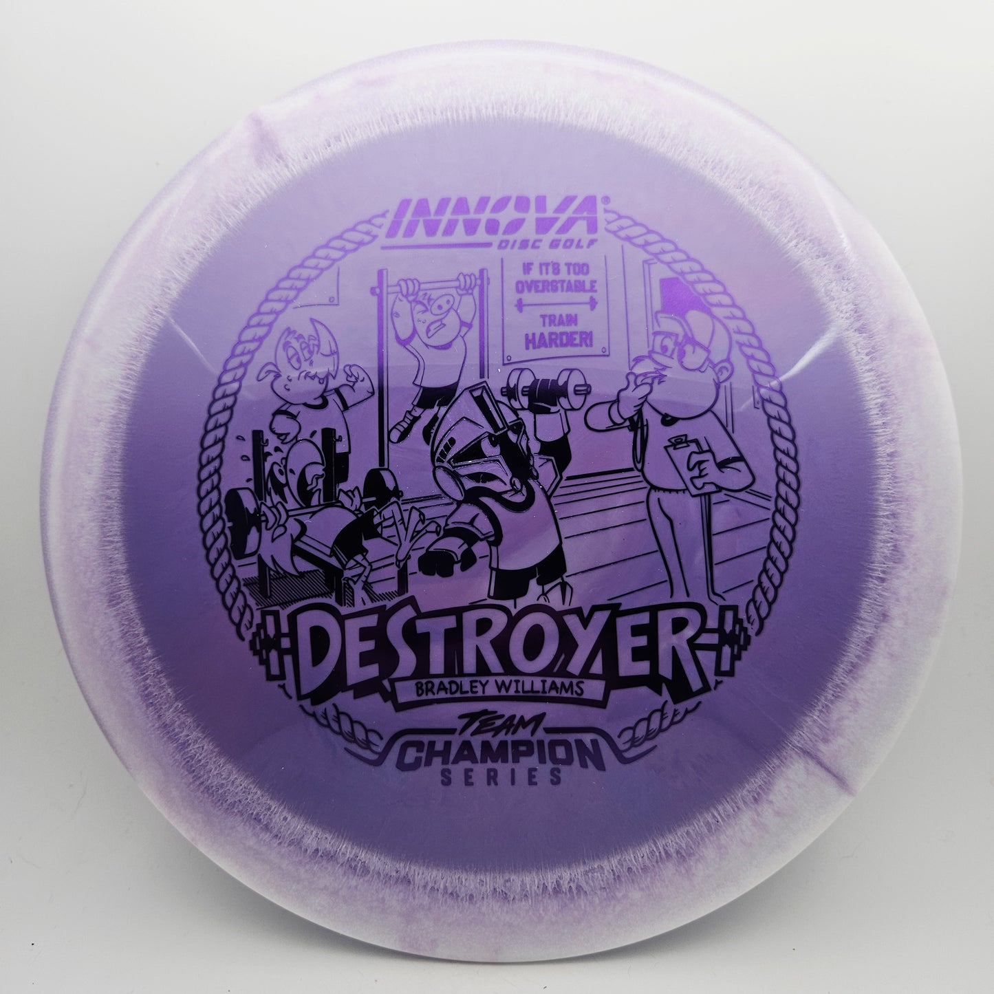 #17655 157g Purple / White, Bradley Williams Tour Series BW Halo Star Destroyer - Bradley Williams Tour Series