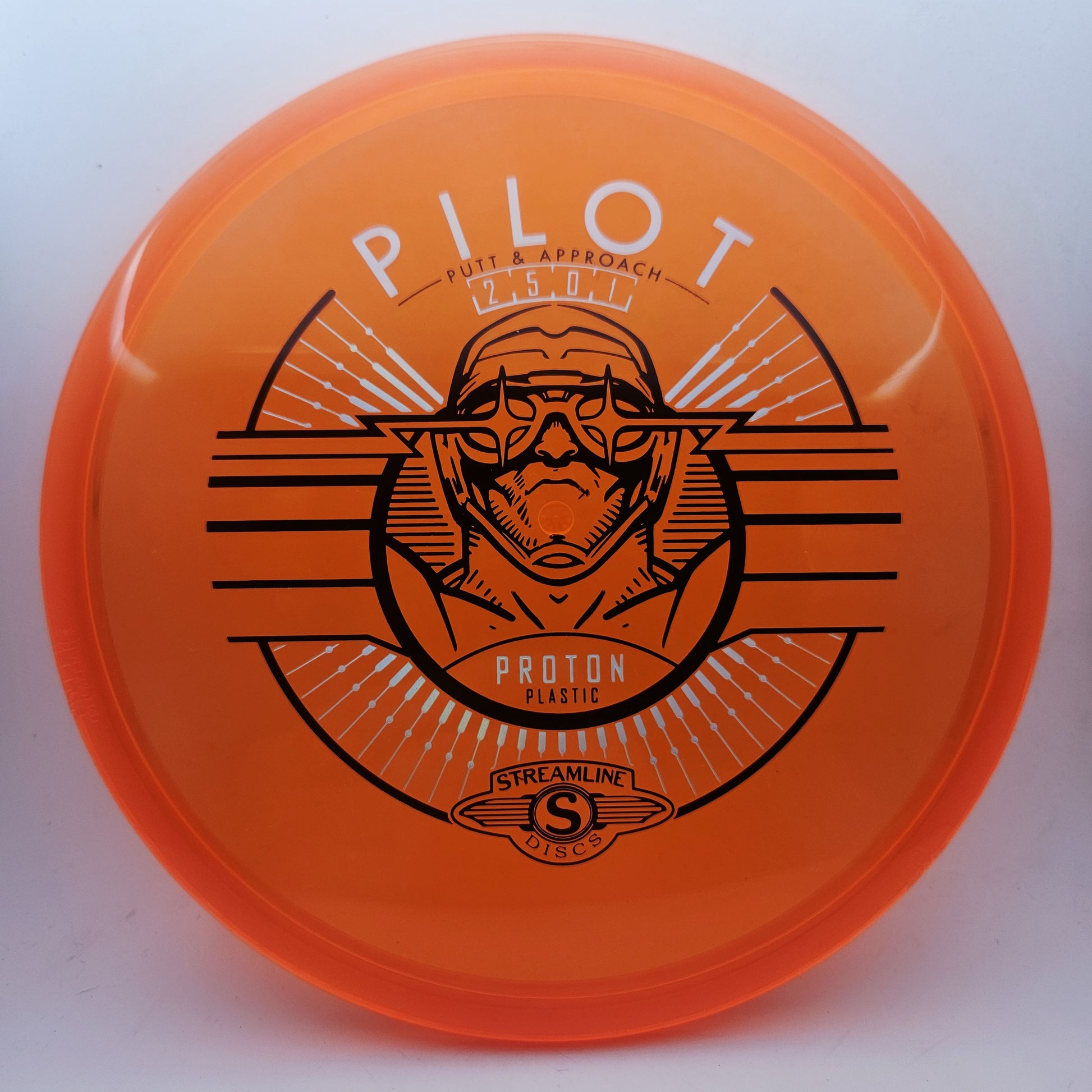 #20262 174g Orange Streamline Proton Pilot