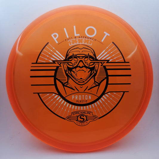 #20262 174g Orange Streamline Proton Pilot