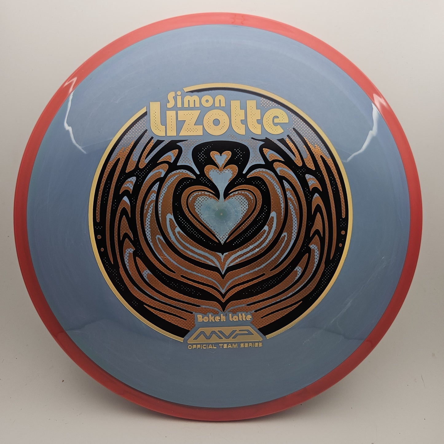 #18049 175g Blue / Red, Simon Lizotte Team Series - Bokeh Latte Neutron Bokeh - Simon Lizotte Team Series - Bokeh Latte