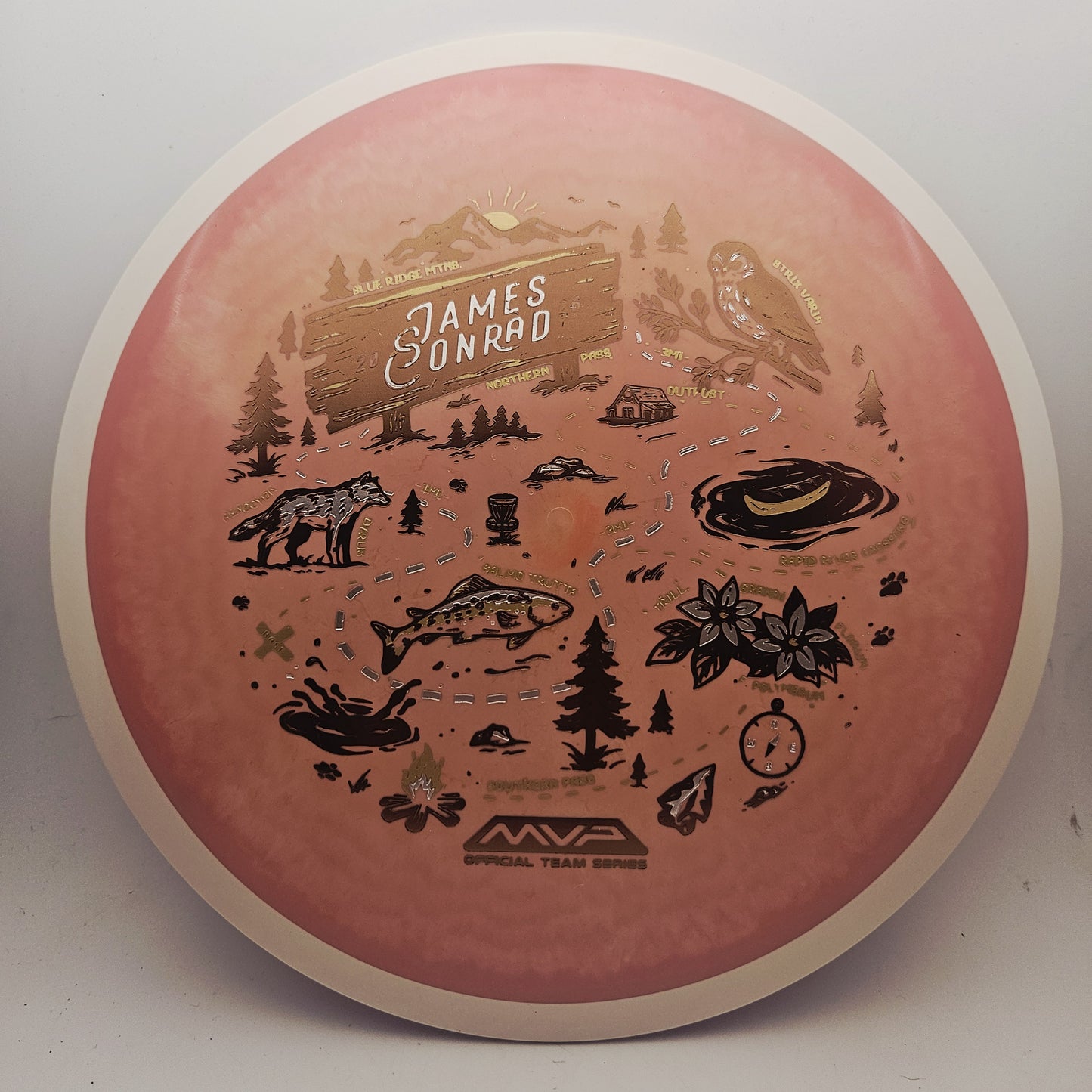 #18843 157g Red, James Conrad Team Series Fission Trail - James Conrad Team Series