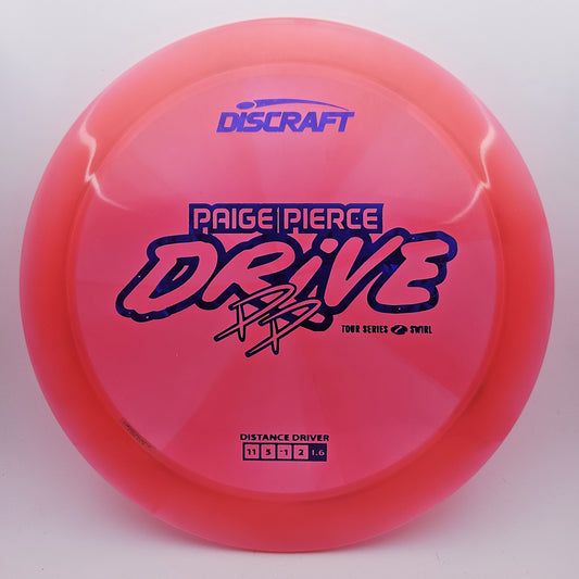 #12857 170-172g Pink, Paige Pierce Tour Series 2025 Z Swirl Drive