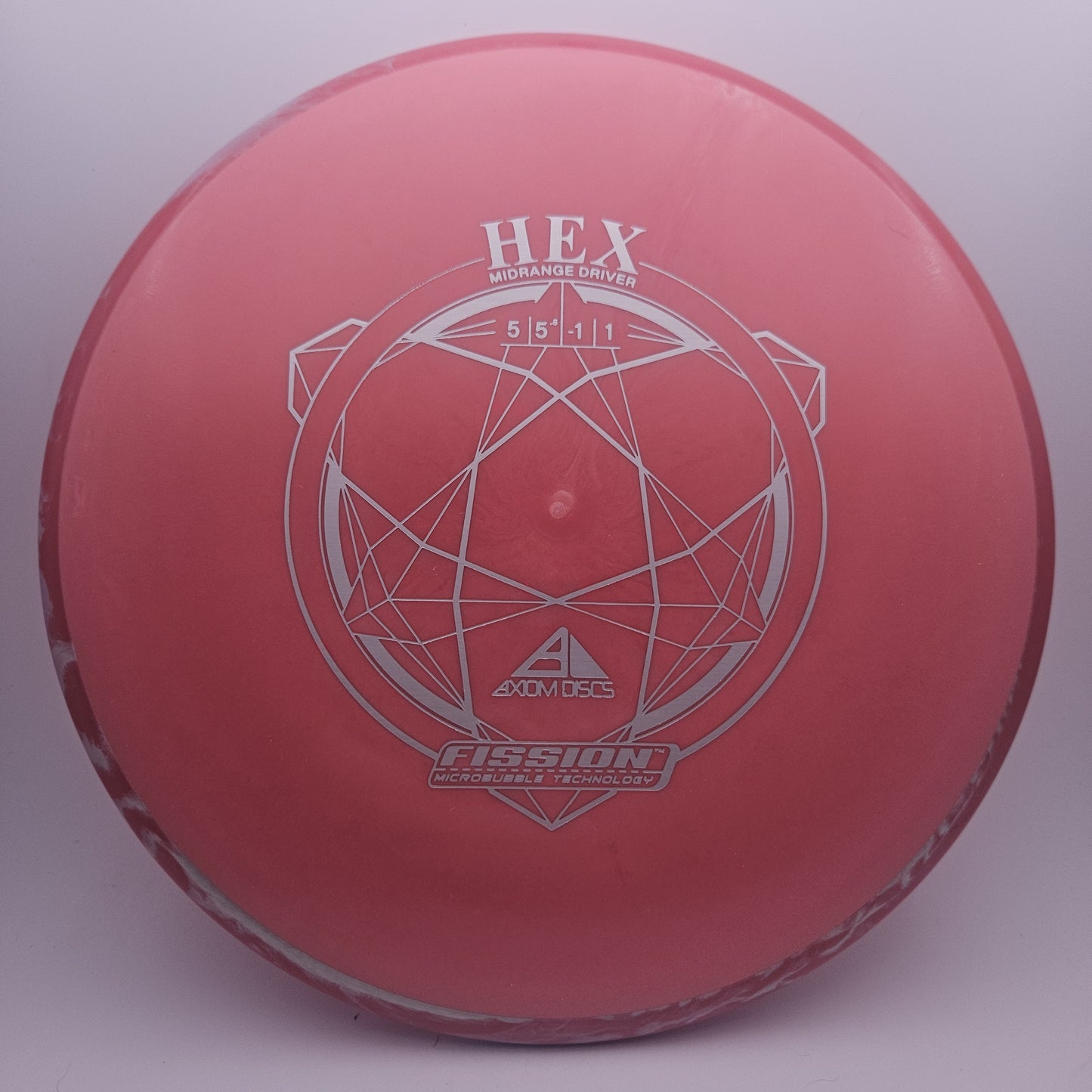 #8463 165g Red / Red Fission Hex