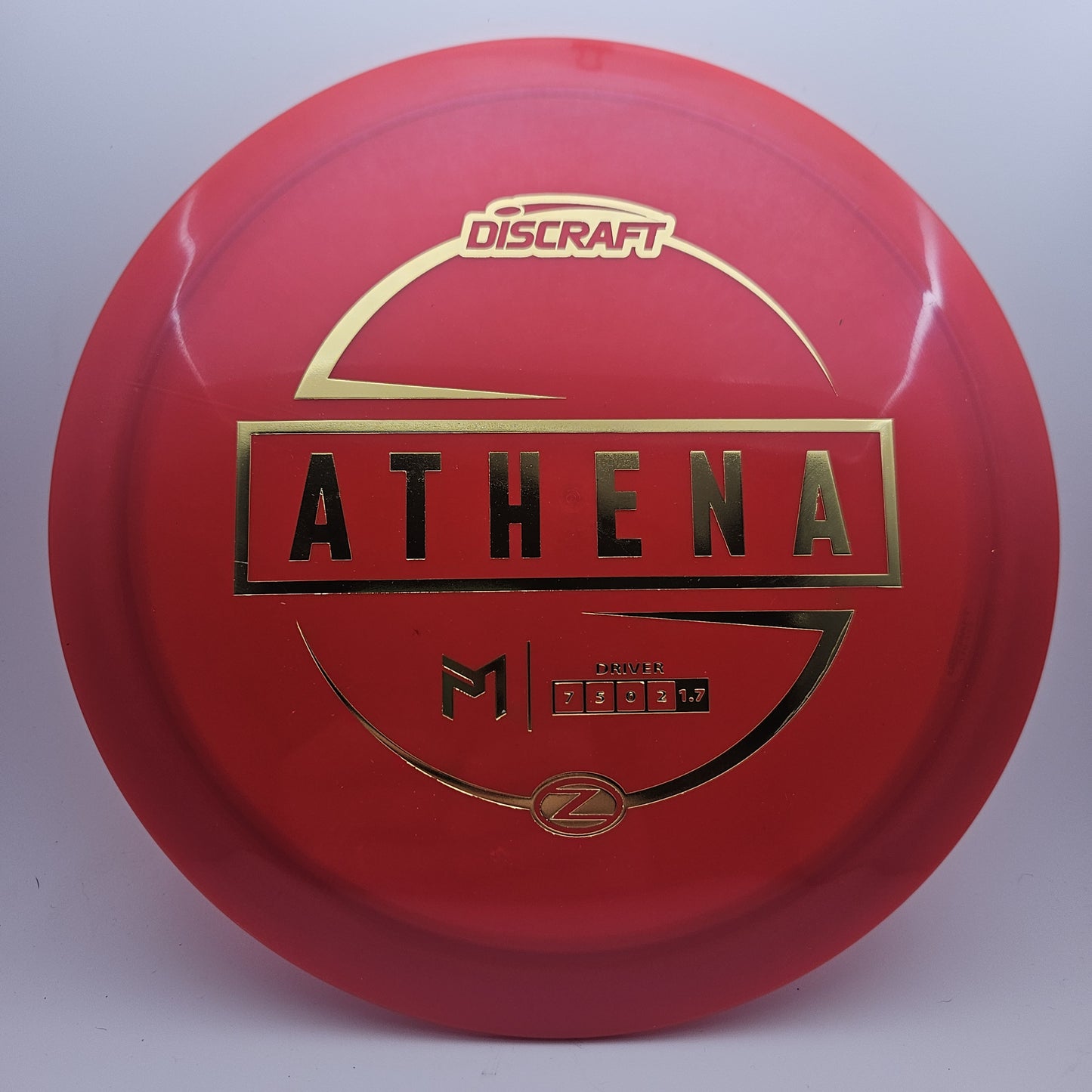 #8262 170-172g Red Z Athena