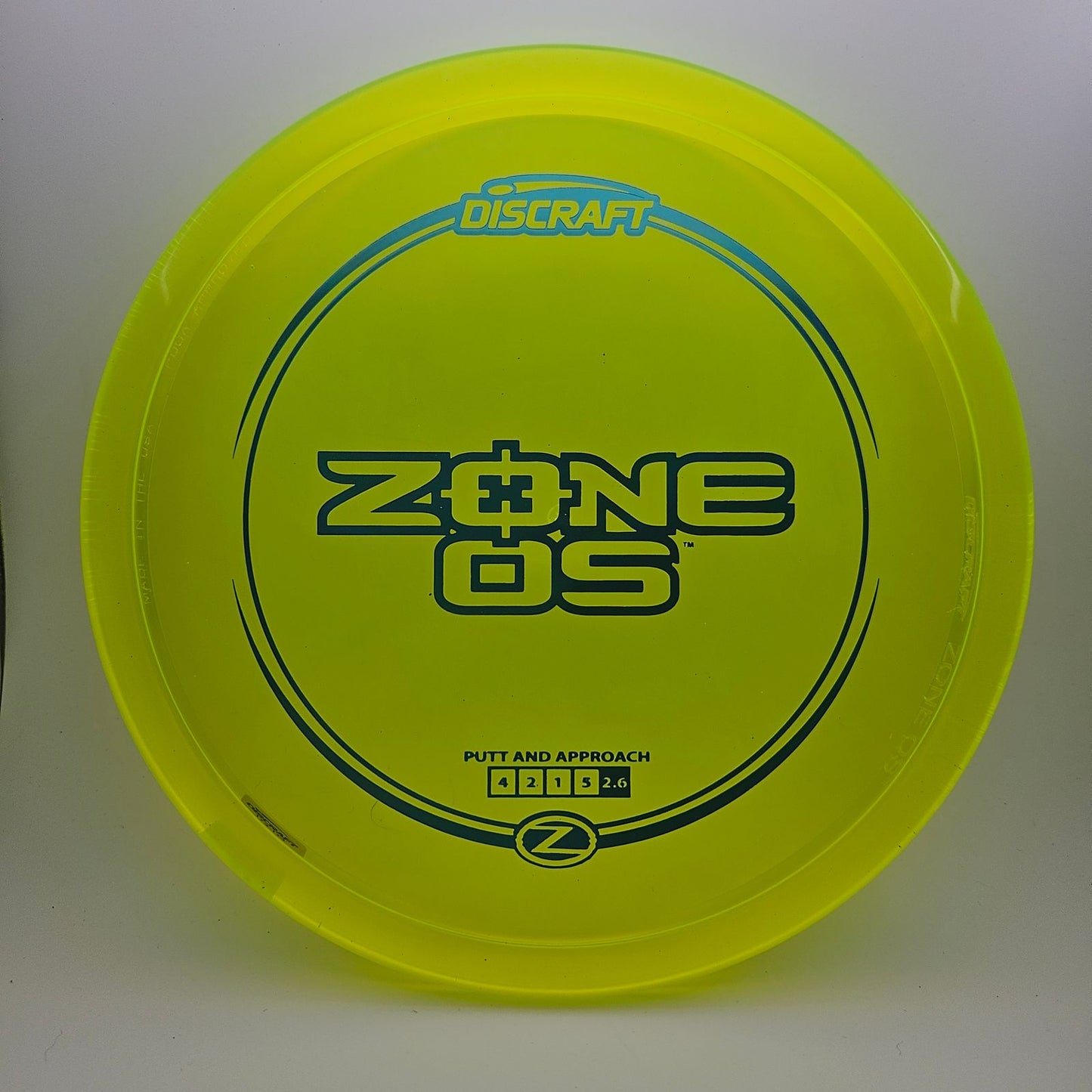 #4709 173-174g Yellow Z Zone OS