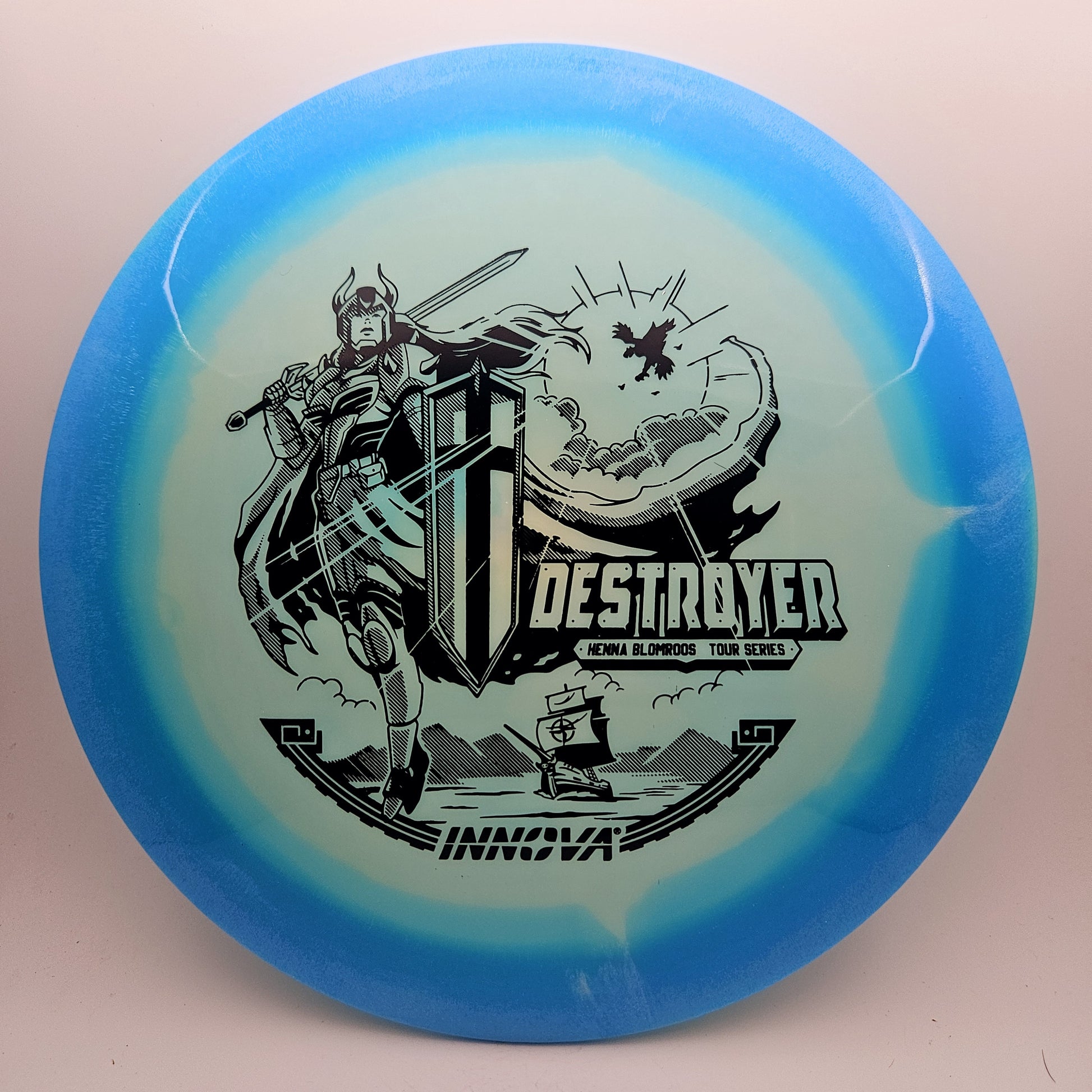 #12378 173-175g Blue, Henna Blomroos Tour Series Proto Glow Halo Star Destroyer