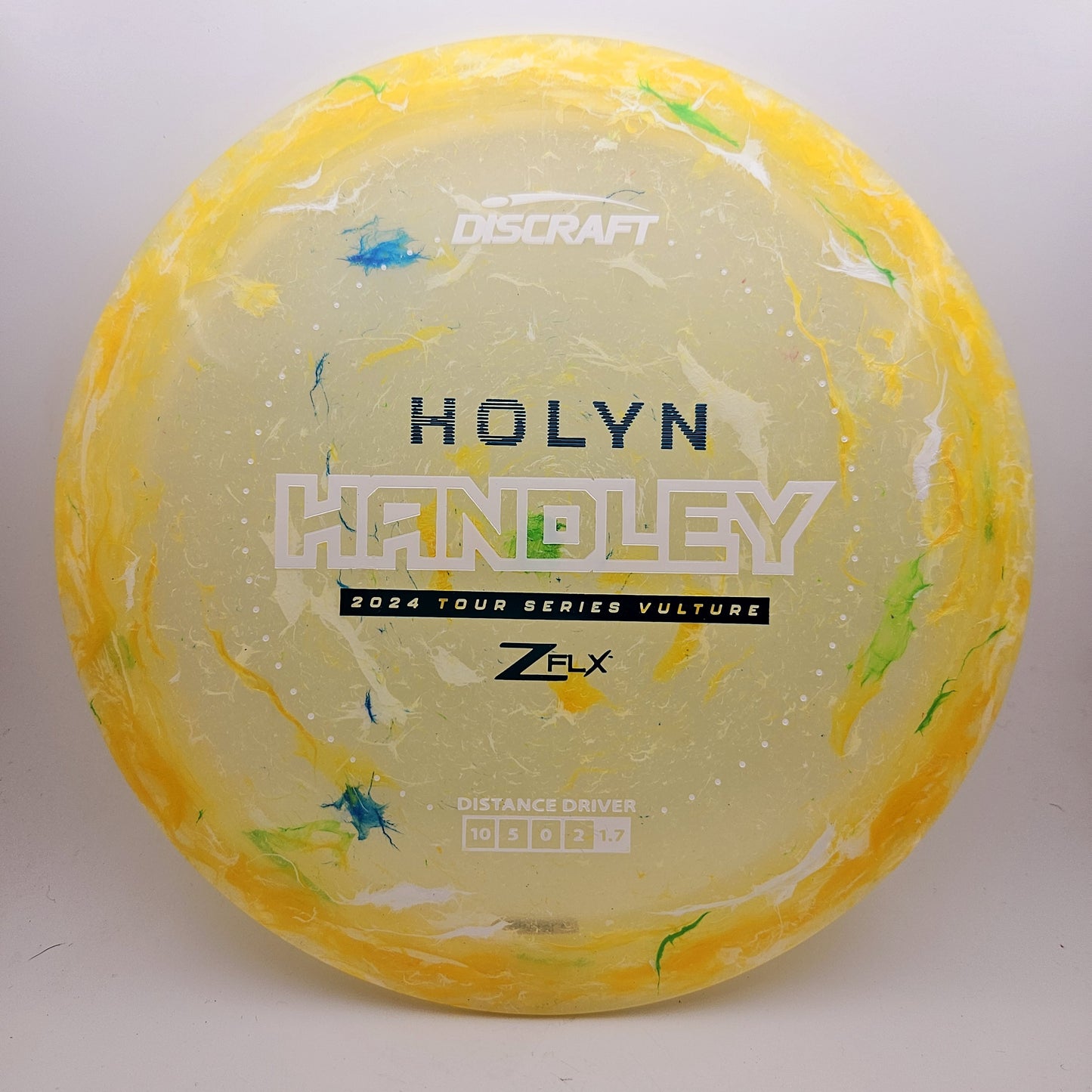 #10599 175-176g Yellow, Holyn Handley Tour Series Jawbreaker Z Flx Vulture