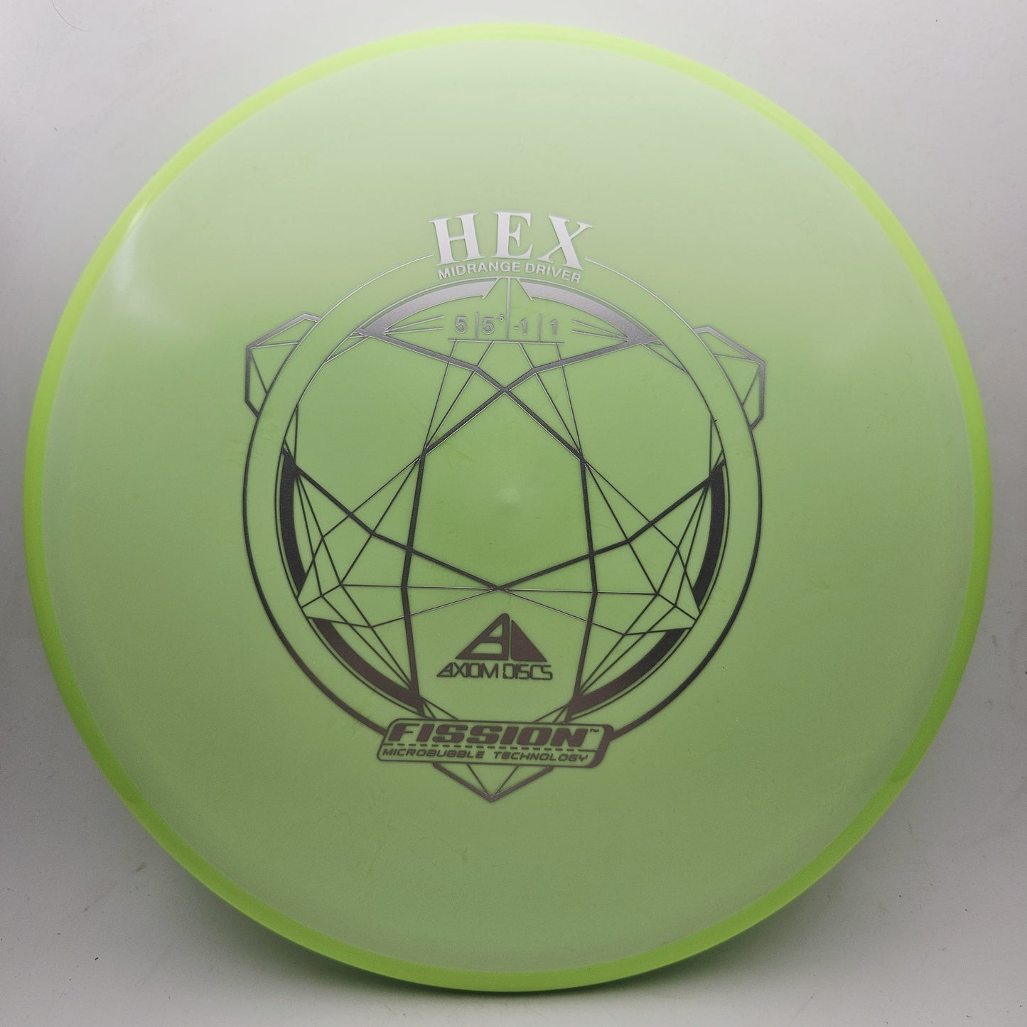 #19859 156g Green / Dayglo Fission Hex