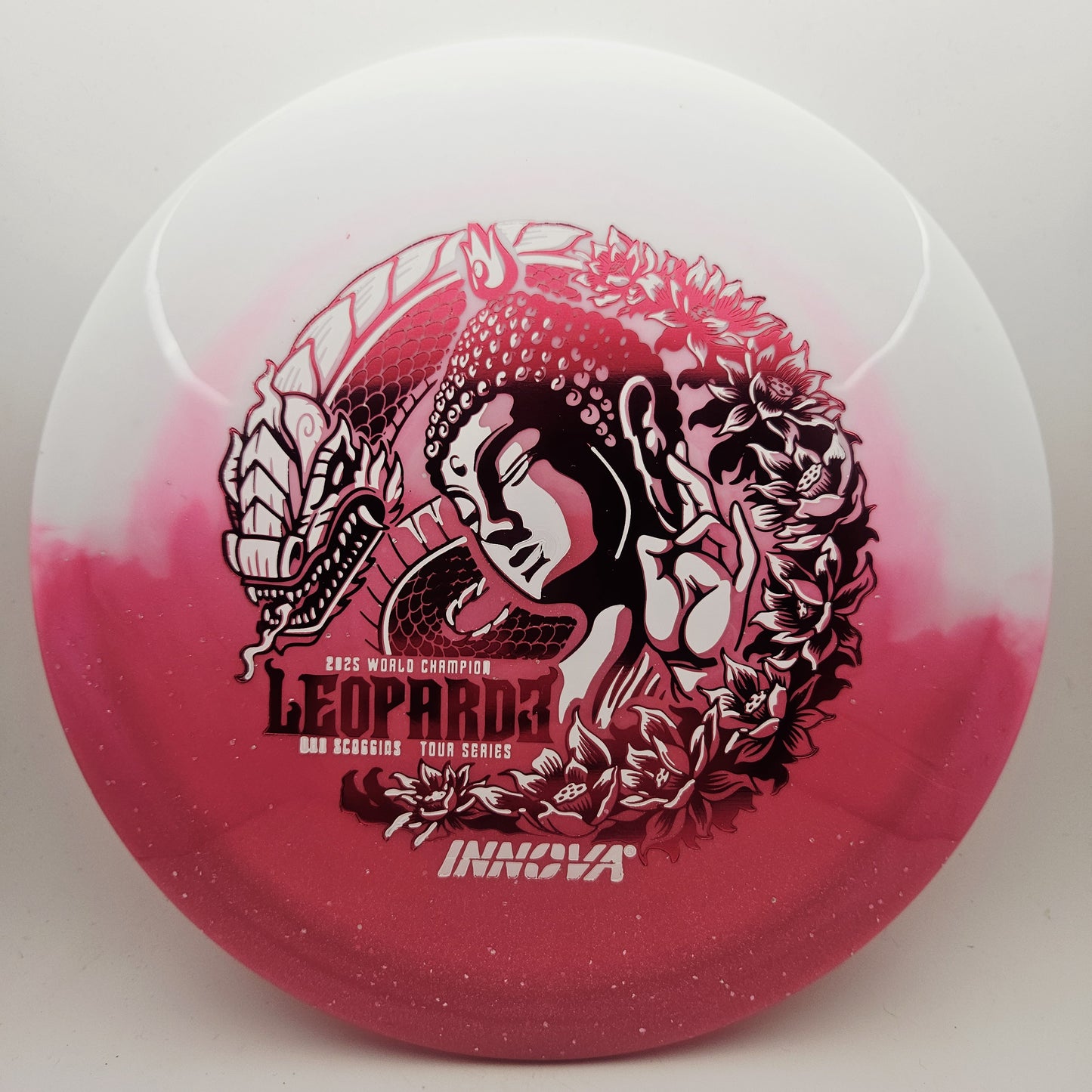 #18322 173-5g Pink / White, Ohn Scoggins Tour Series Duo Leopard3 - Ohn Scoggins Tour Series
