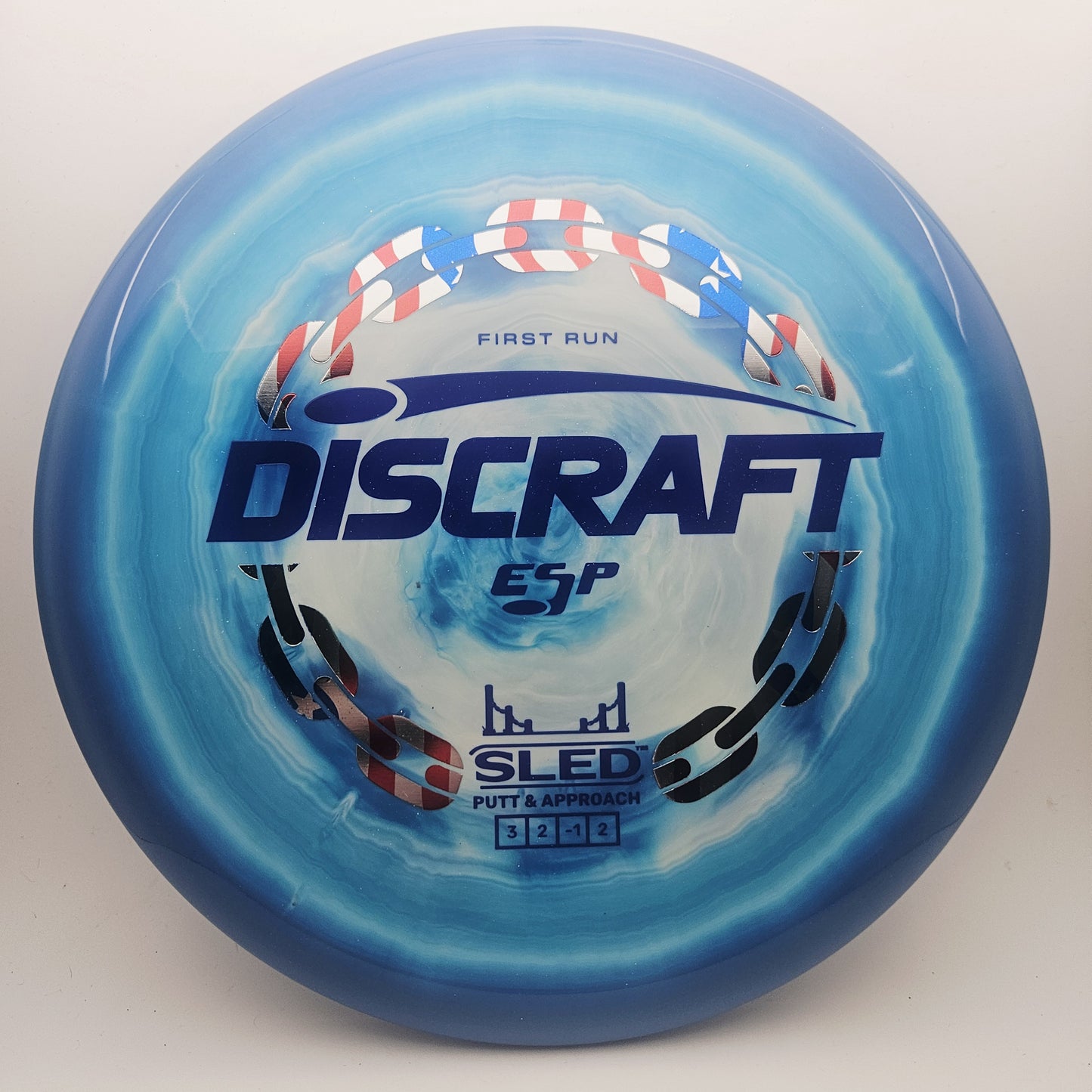 #18252 176g Blue, First Run ESP Sled - First Run