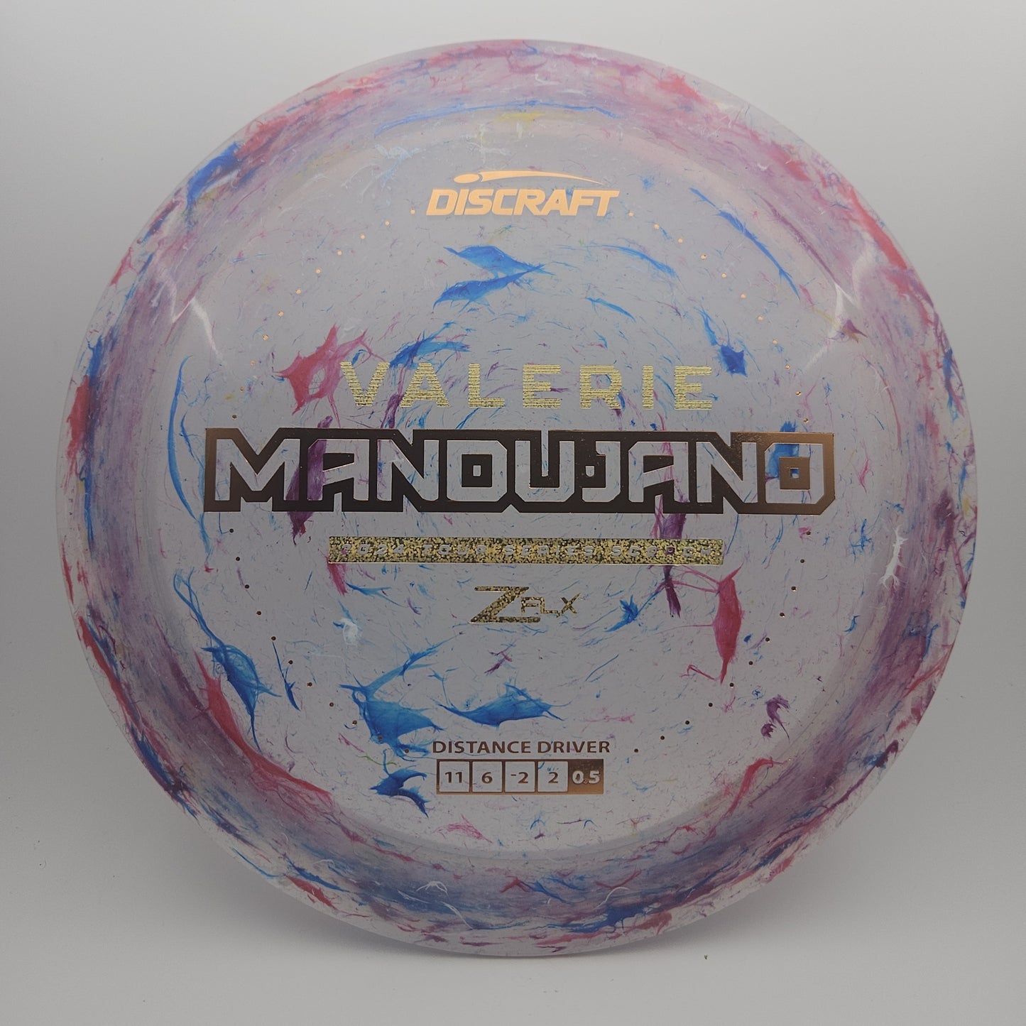 #7697 170-172g Purple, Valerie Mandujano Tour Series Jawbreaker Z Flx Scorch