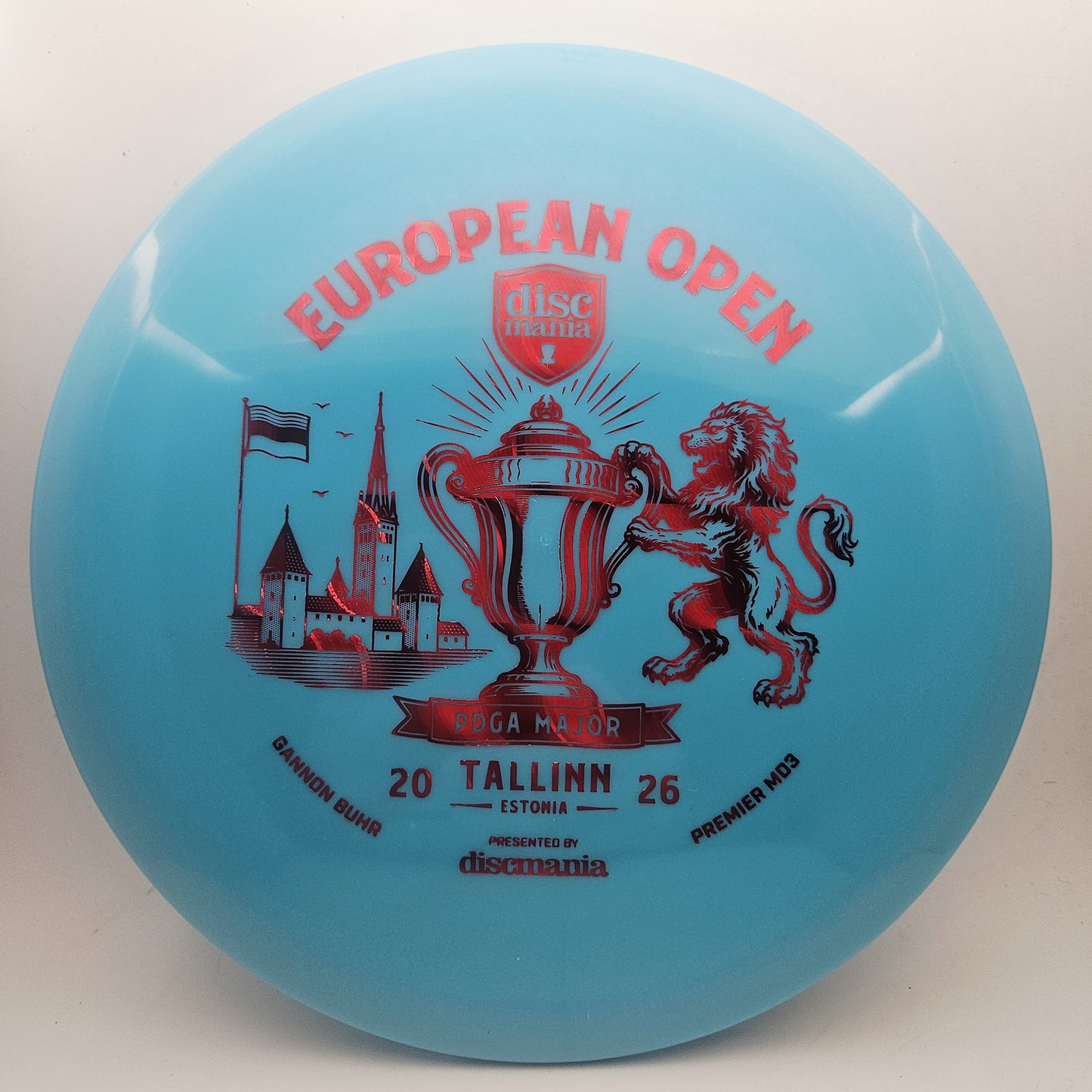 #20208 g , Gannon Buhr European Open Champion Q-Line MD3 - Gannon Buhr European Open Champion