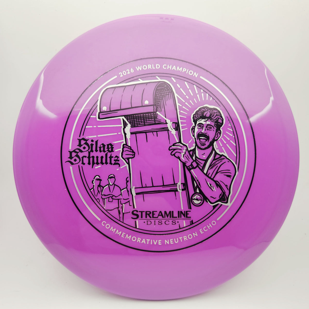 #21091 177g Purple, Silas Schultz World Champion Neutron Echo - Silas Schultz World Champion