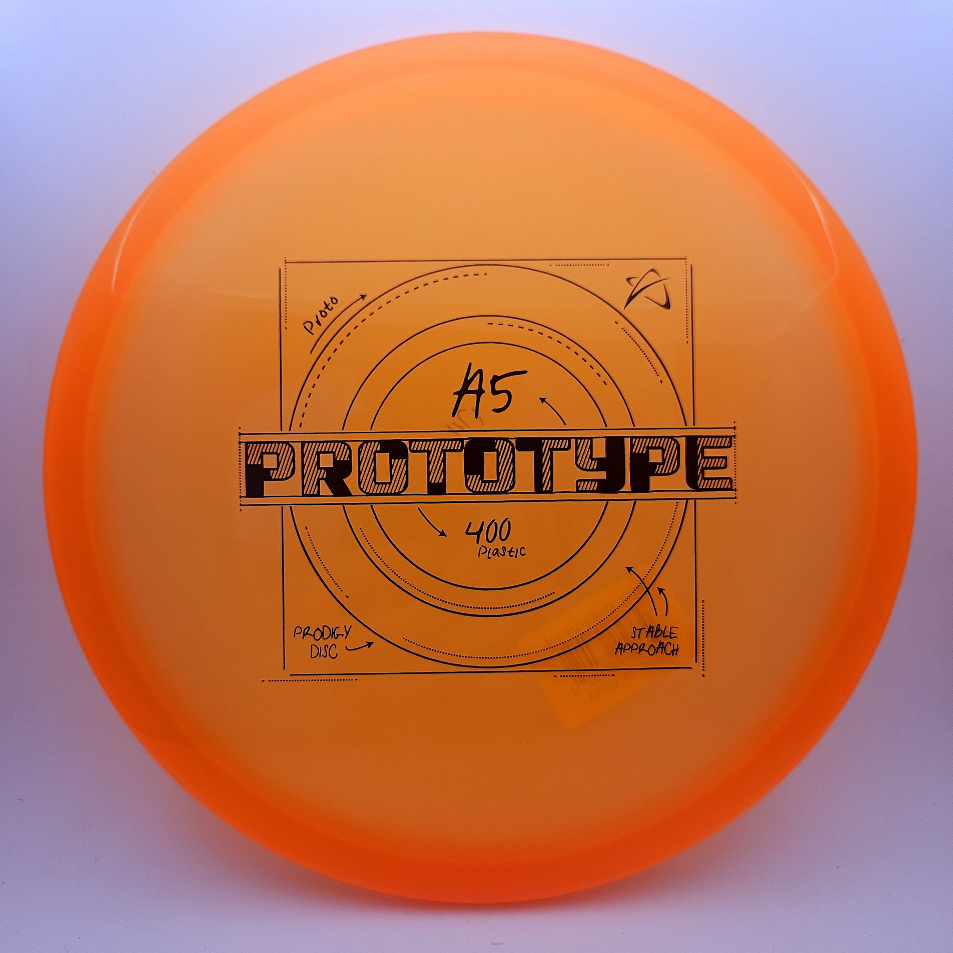 #12429 174g Orange, Prototype 400 A5
