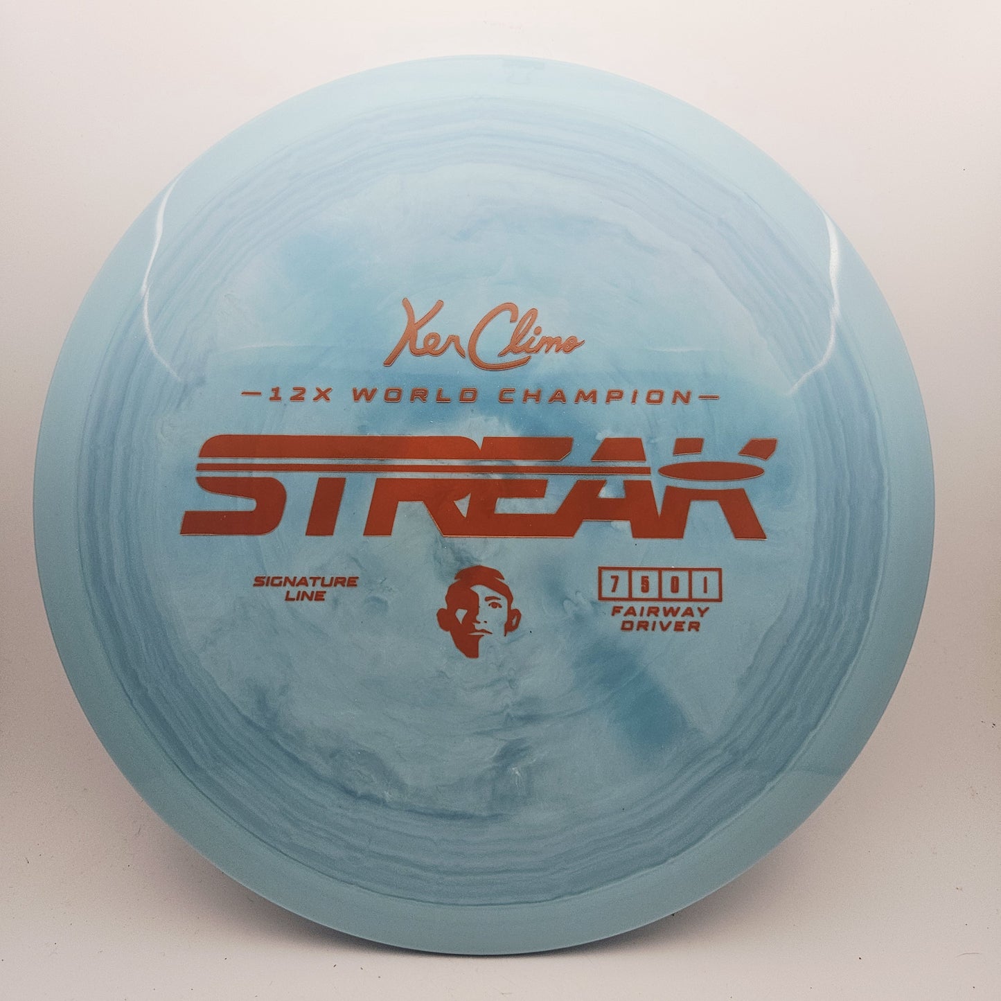 #17752 174g Blue Signature Streak