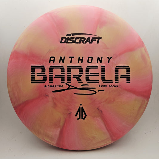 #20576 173-174g Peach, Anthony Barela Swirl CT Focus - Anthony Barela
