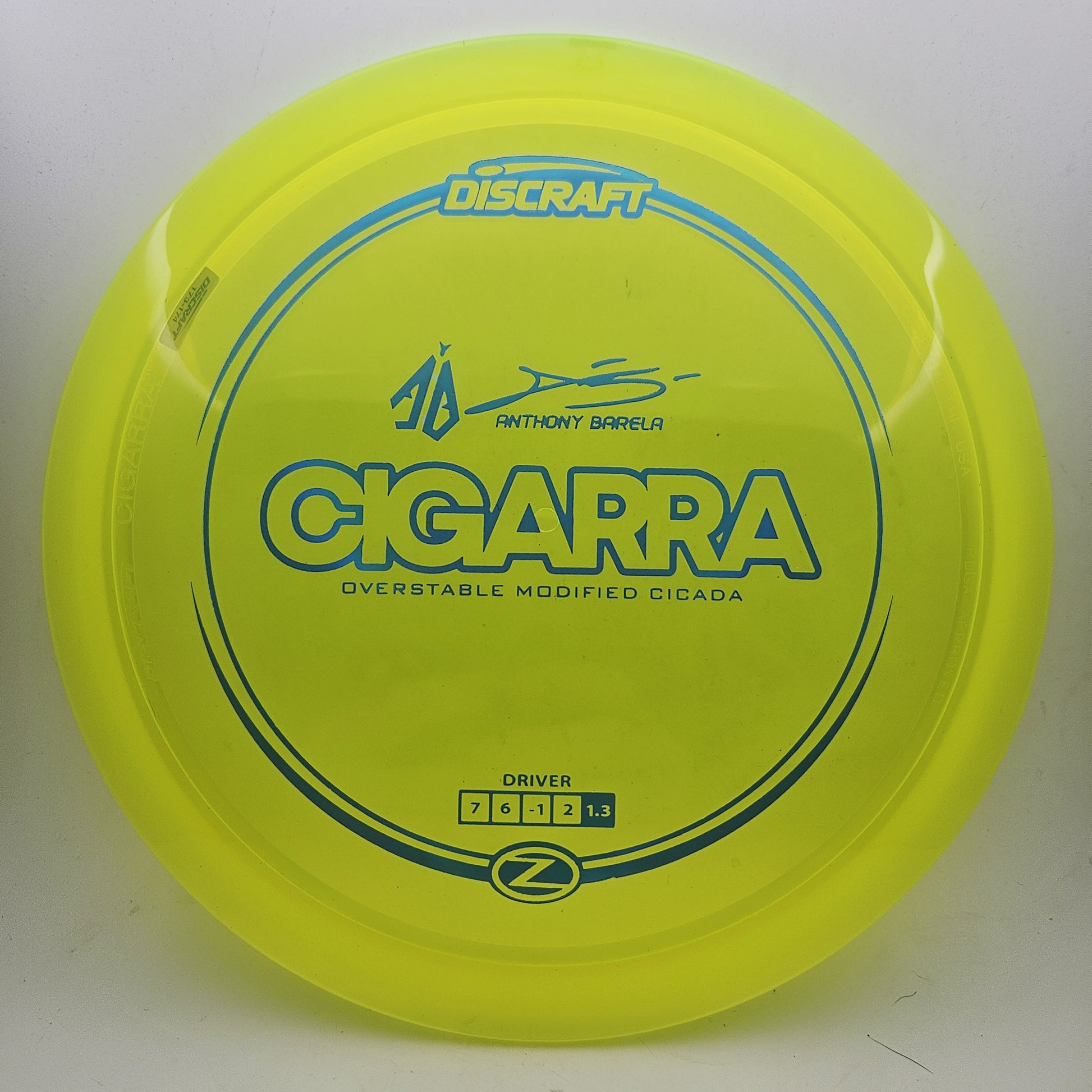 #19507 175-176g Dayglo Z Cigarra