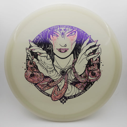 #12901 176g Green Plate / Aqua Rim, Enchaintress DFX Total Eclipse Hex