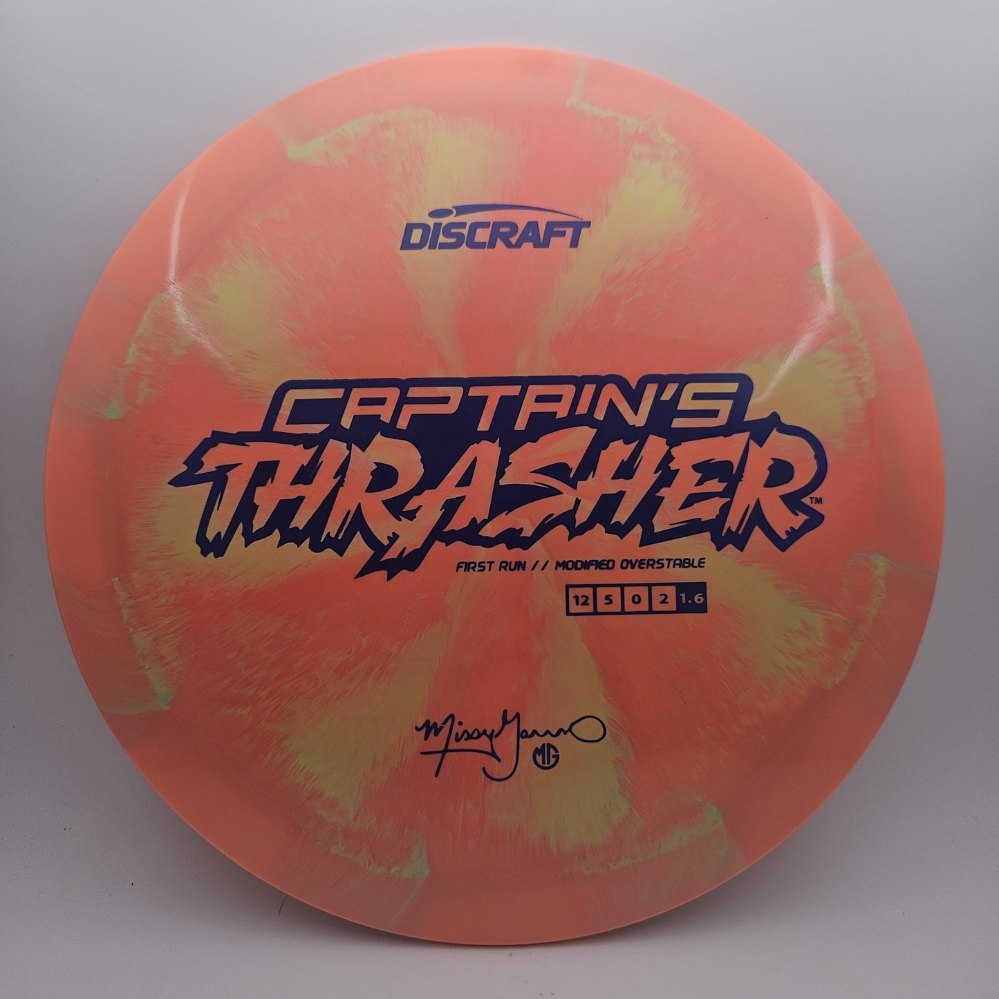 #7612 173-174g Orange, Missy Gannon Missy Gannon Captain's Thrasher - Special Blend ESP