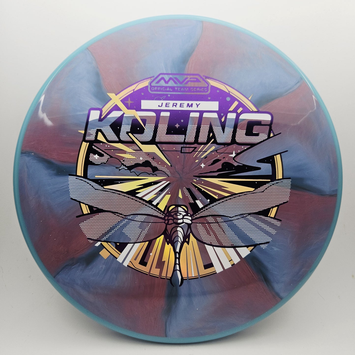 #18483 170g Purple / Blue, Jeremy Koling Team Series Cosmic Neutron Tempo - Jeremy Koling Team Series