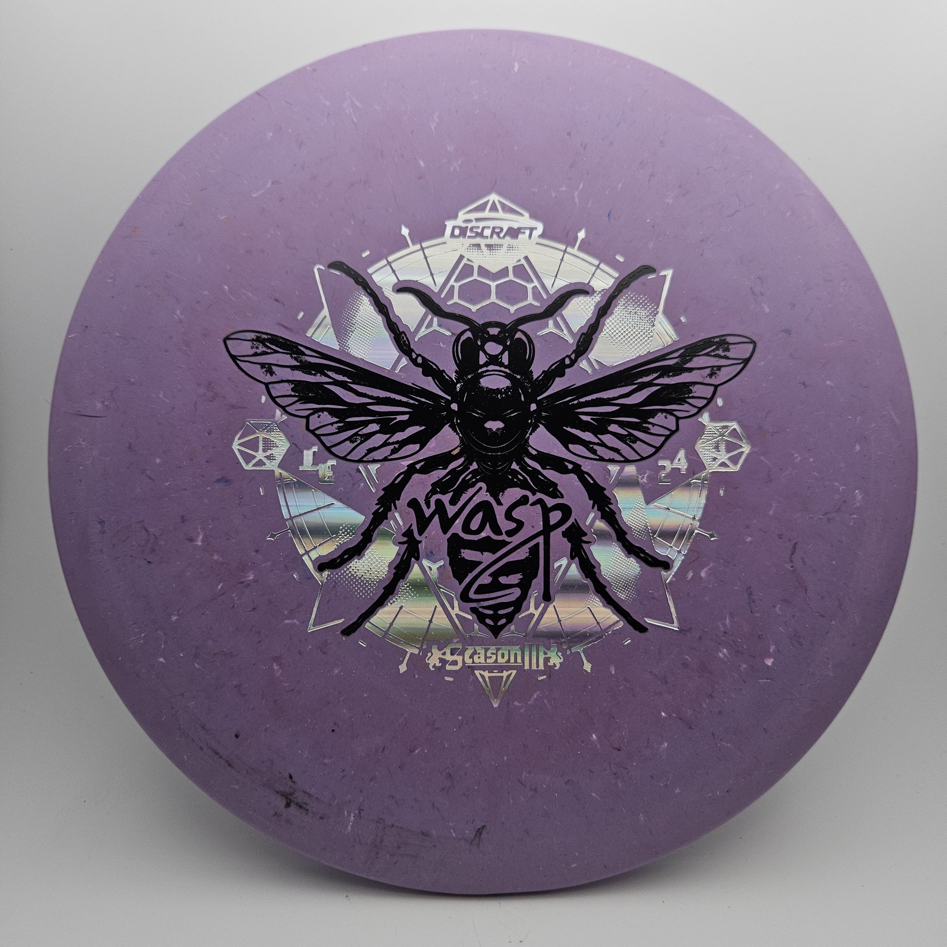 #6437 170-172g Purple, Ledgestone 2024 Jawbreaker Glo Wasp - Ledgestone 2024