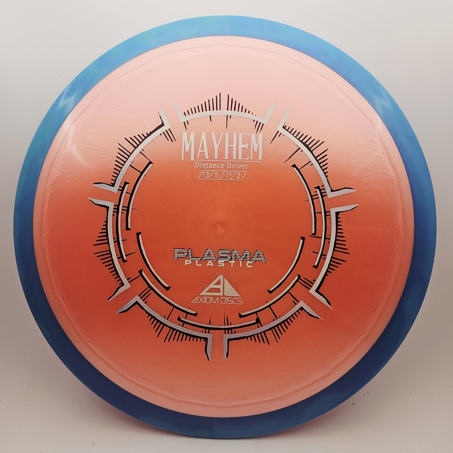 #16704 173g Peach / Blue Plasma Mayhem