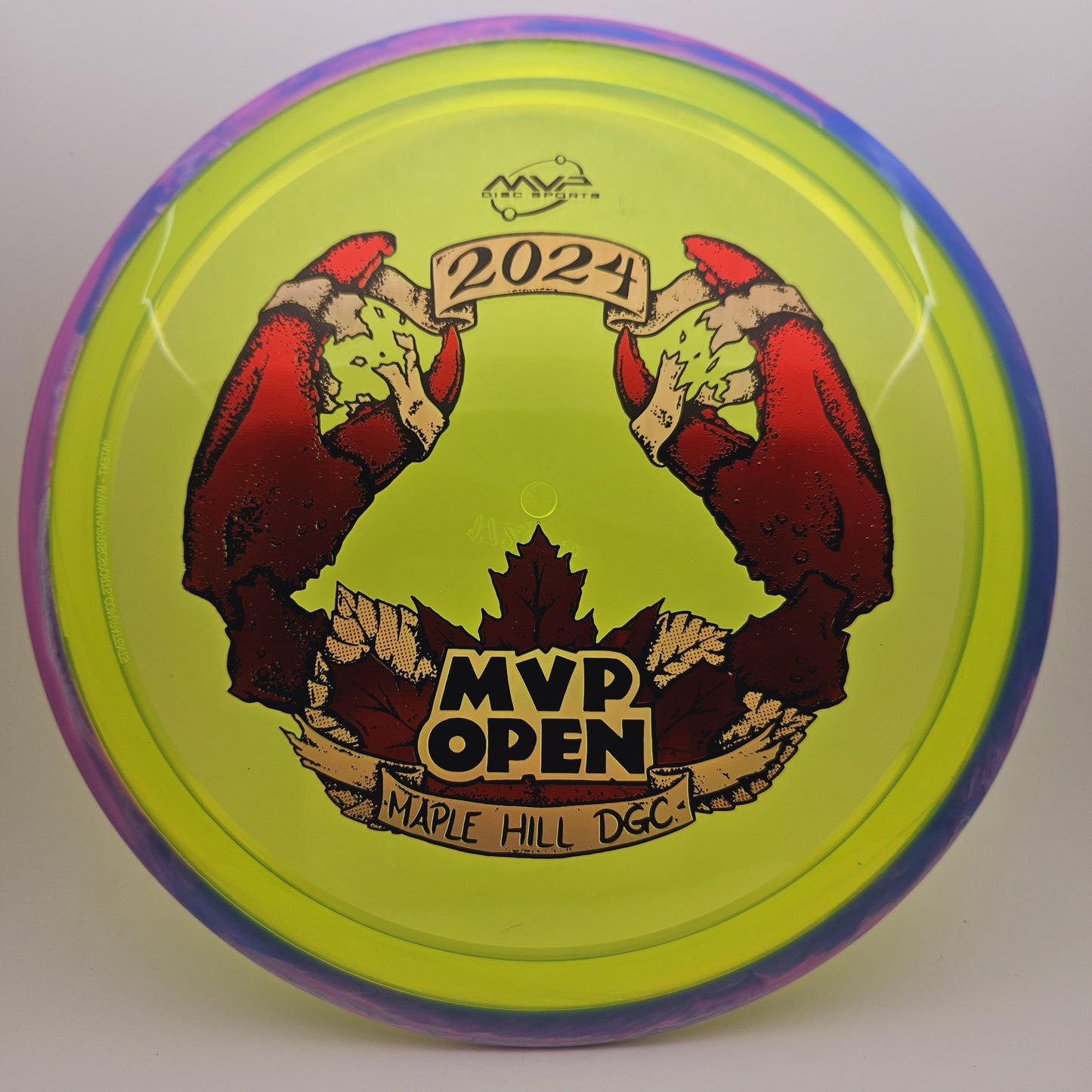 #8376 172g Yellow / Purple, MVP Open 2024 Proton Soft Rhythm - MVP Open 2024