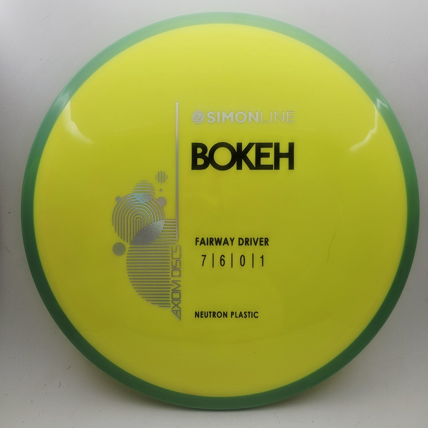 #20005 171g Yellow / Teal PLC Neutron Bokeh