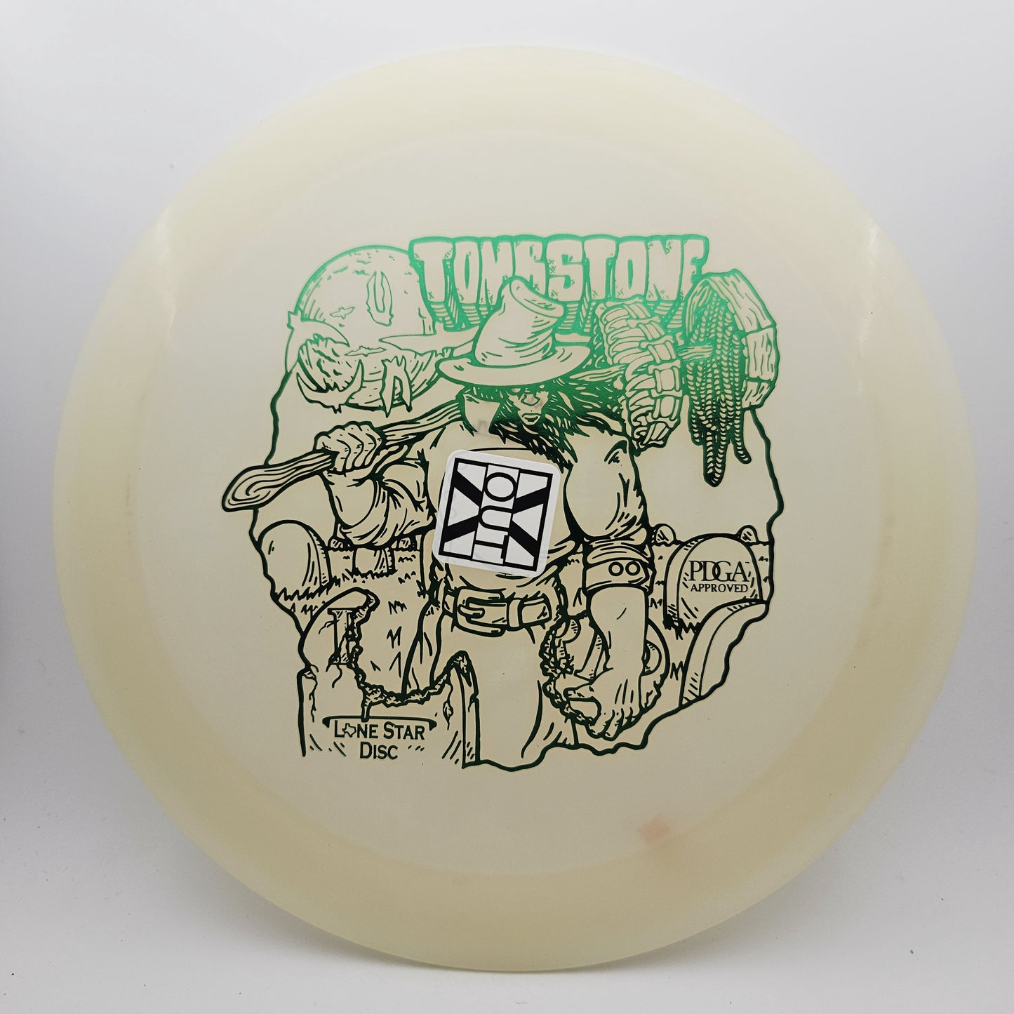 #14226 173g Glow, X-Out Bravo Glow Tombstone